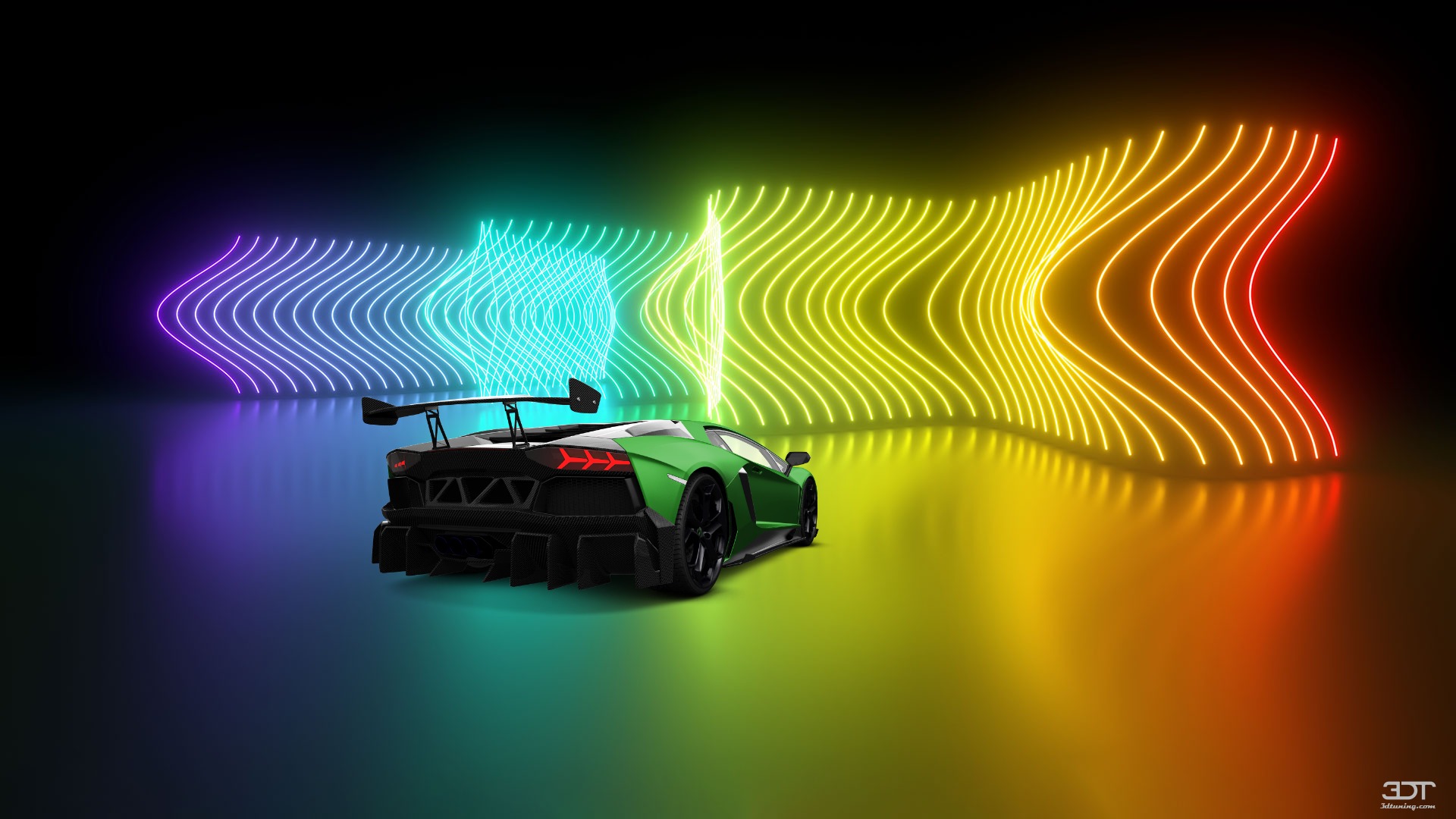 Lamborghini Aventador 2 Door Coupe 2012 tuning