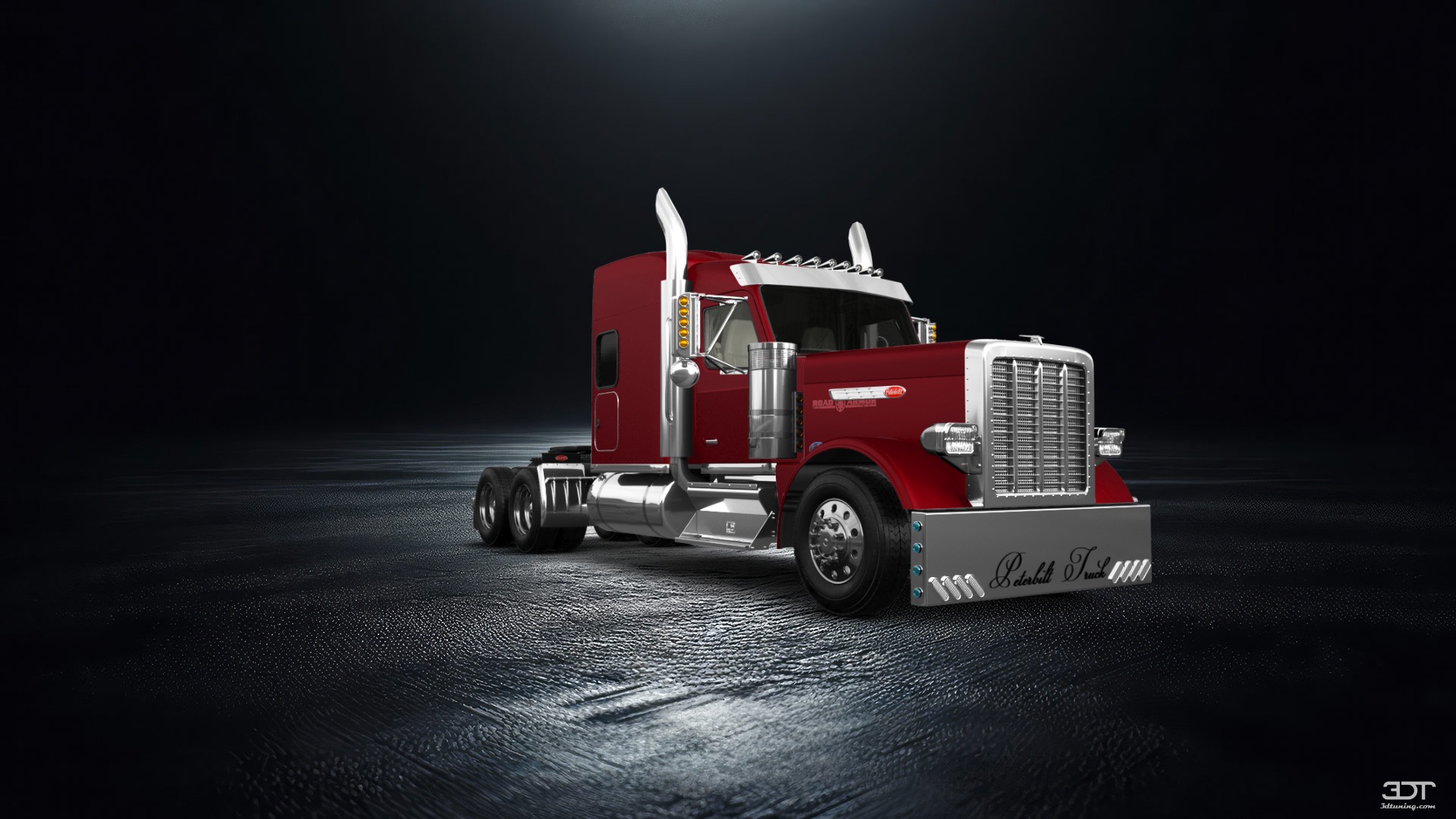 Tuning Peterbilt 589 Sleeper Cab Truck 2024