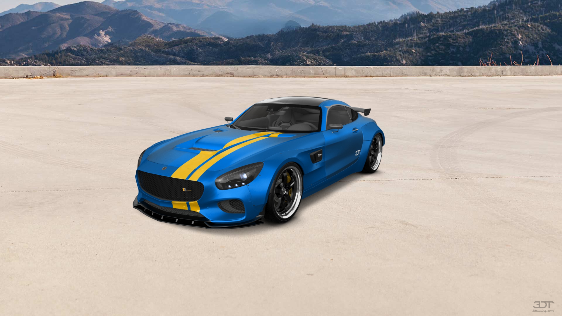 Mercedes AMG GT 2 door fastback coupe 2015 tuning