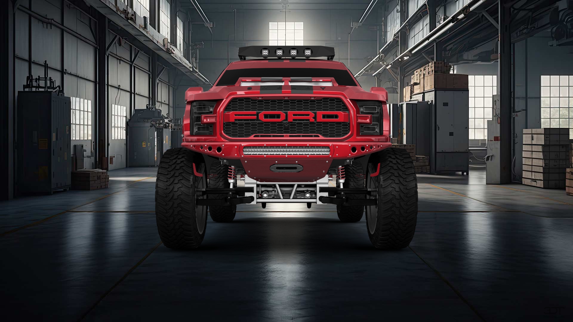 Ford F-150 Raptor 4 Door pickup truck 2017 tuning