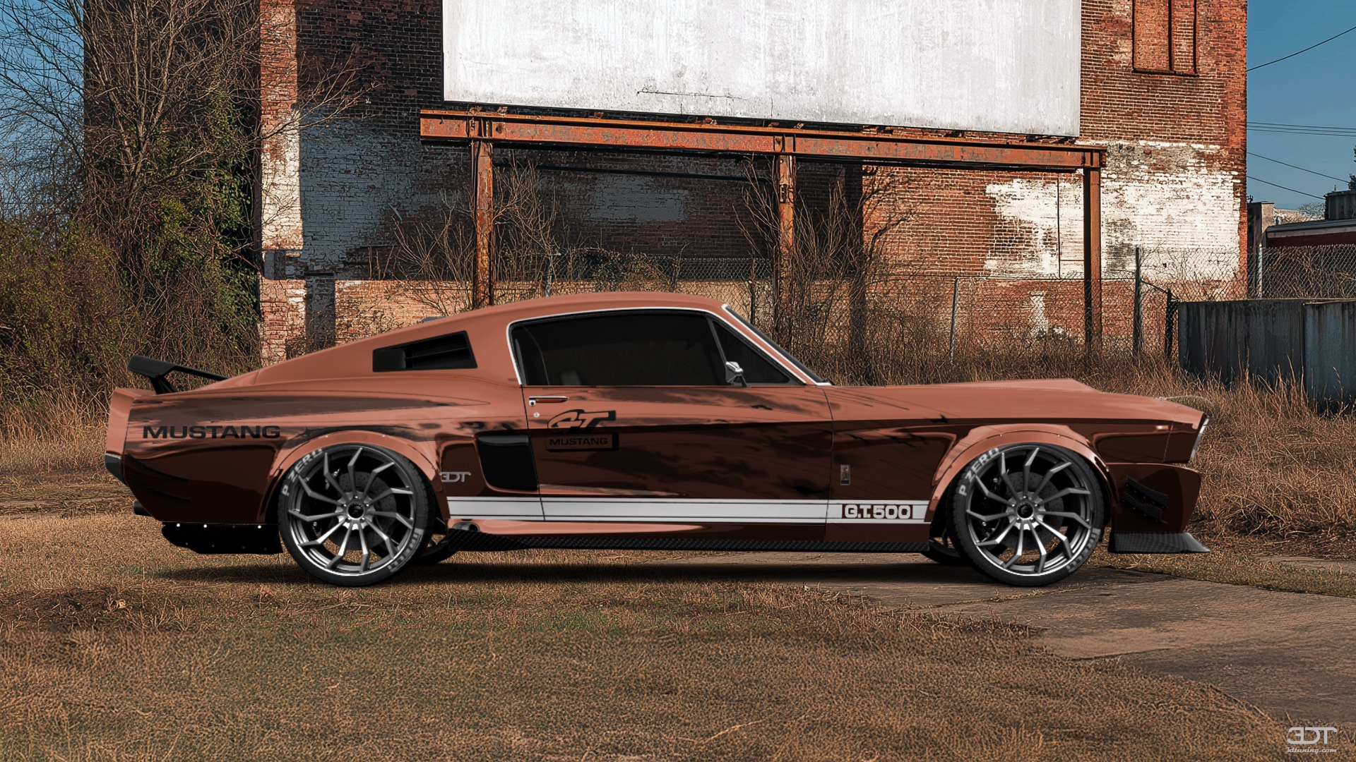 Mustang GT500 2 Door Coupe 1968 Immagini