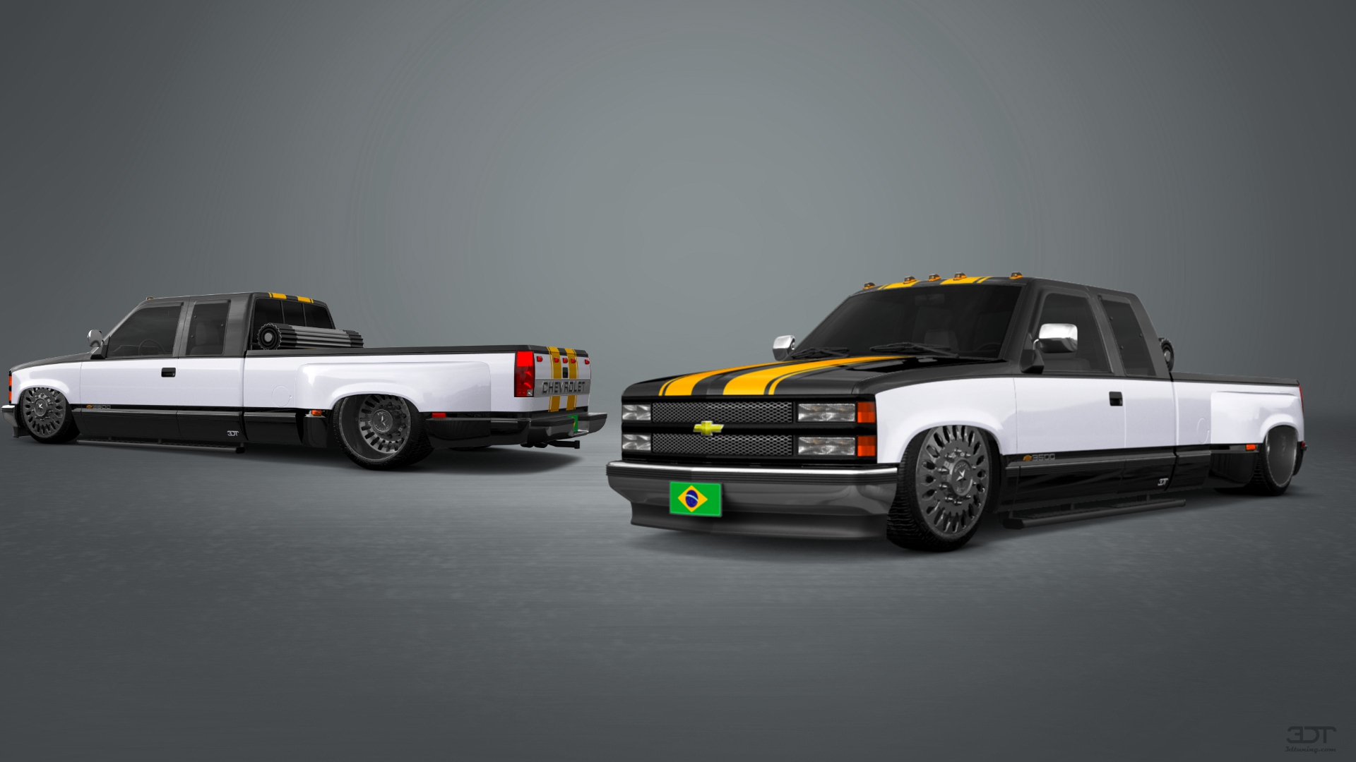 Chevrolet K3500 Extended Cab Pickup Truck 1988 tuning