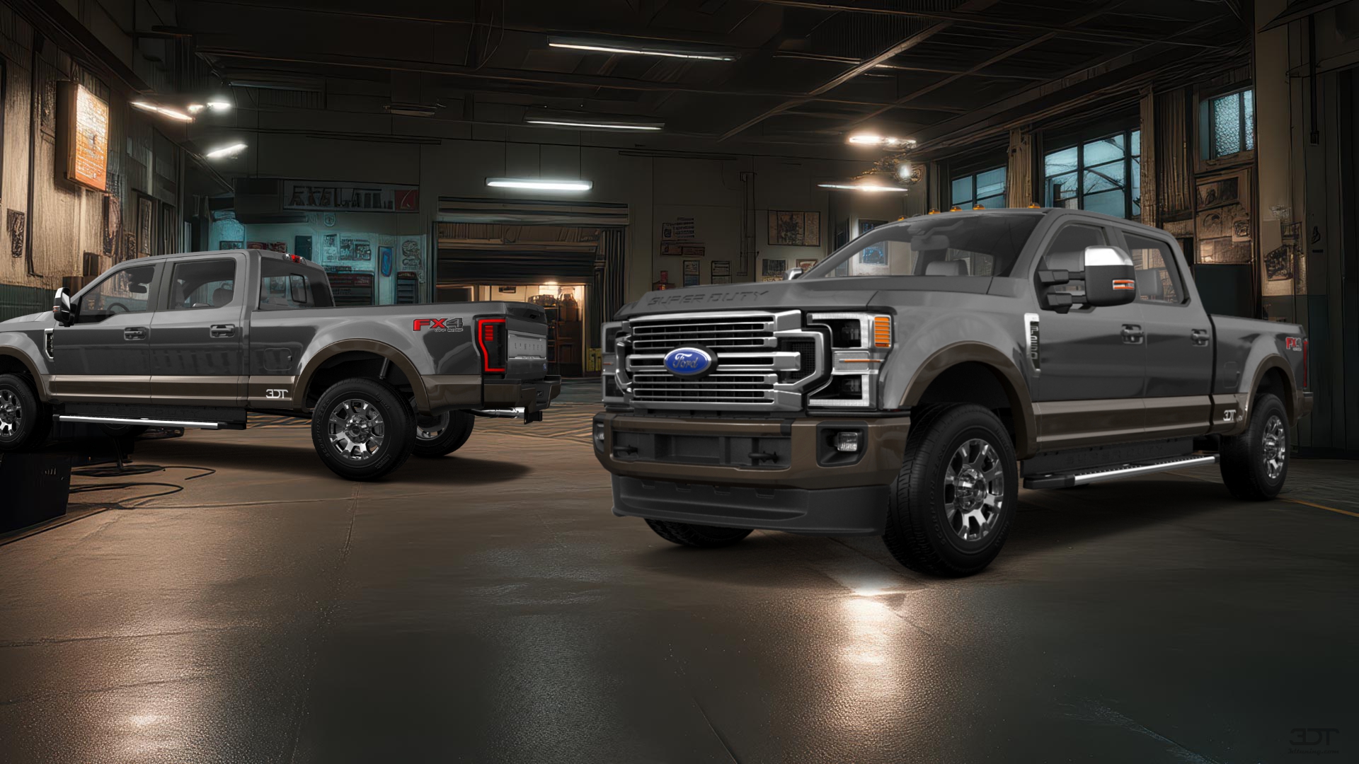 Ford F-250 4 Door pickup truck 2021 tuning