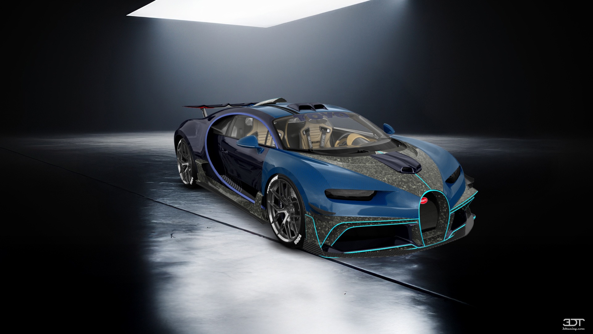 Bugatti Chiron 2 Door Coupe 2016 tuning