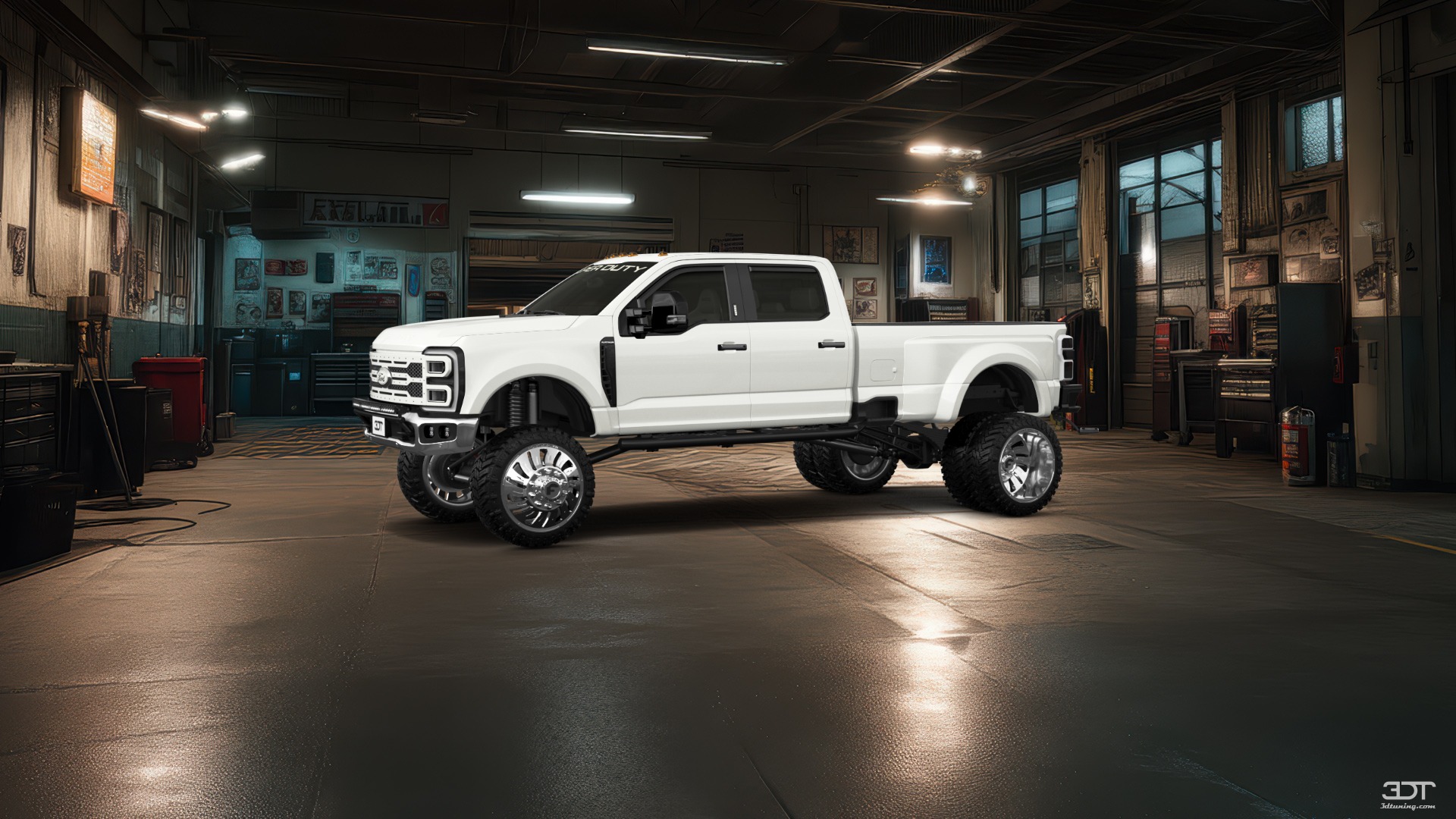 Ford F-350 DRW Crew Cab 4 Door pickup truck 2023 tuning