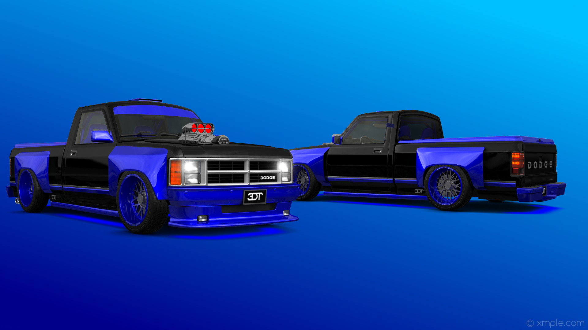 Dodge Dakota Regular Cab 2 Door pickup truck 1987 tuning
