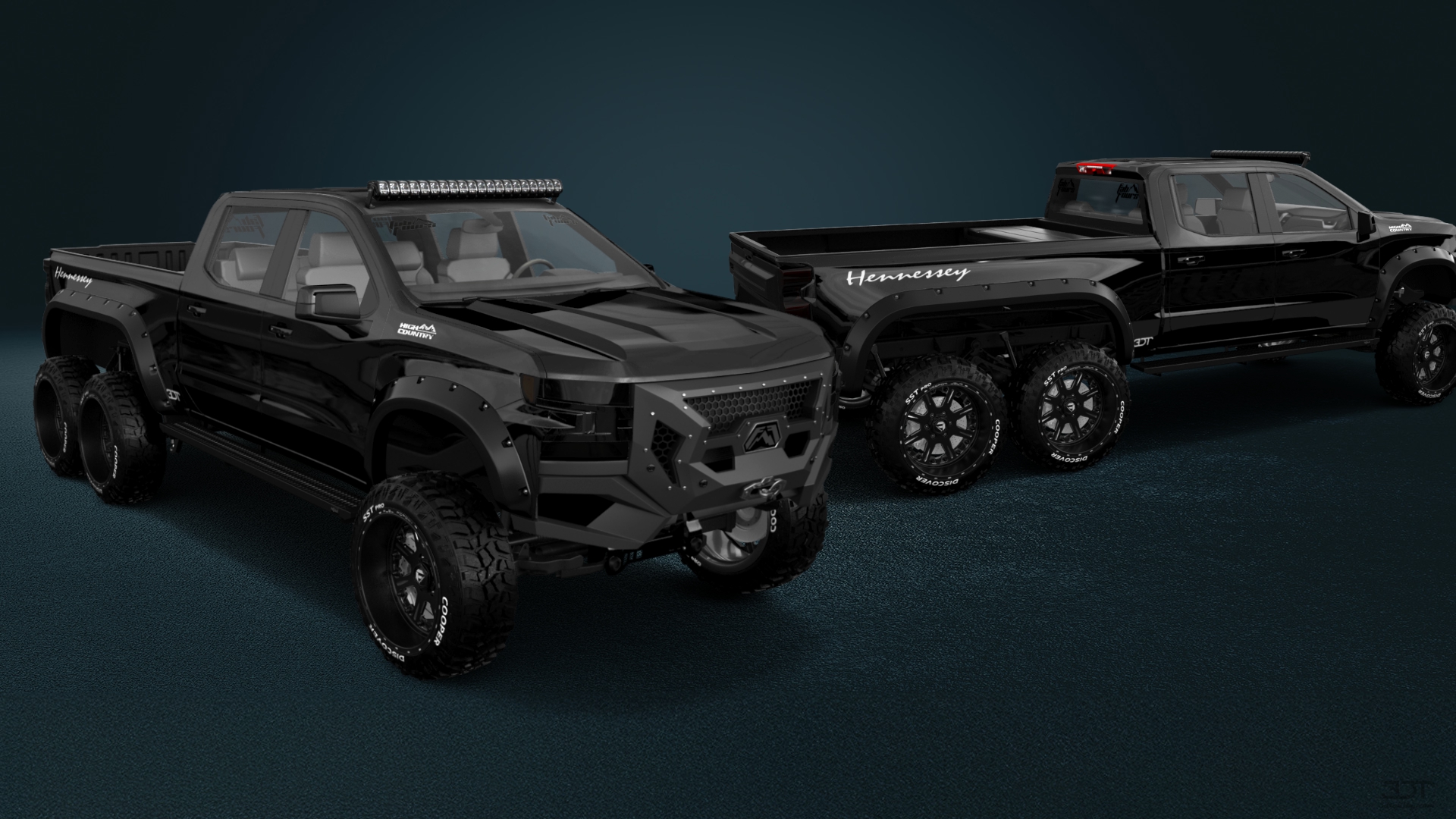 Chevrolet Silverado Hennessey Goliath 6X6 Truck 2020 tuning