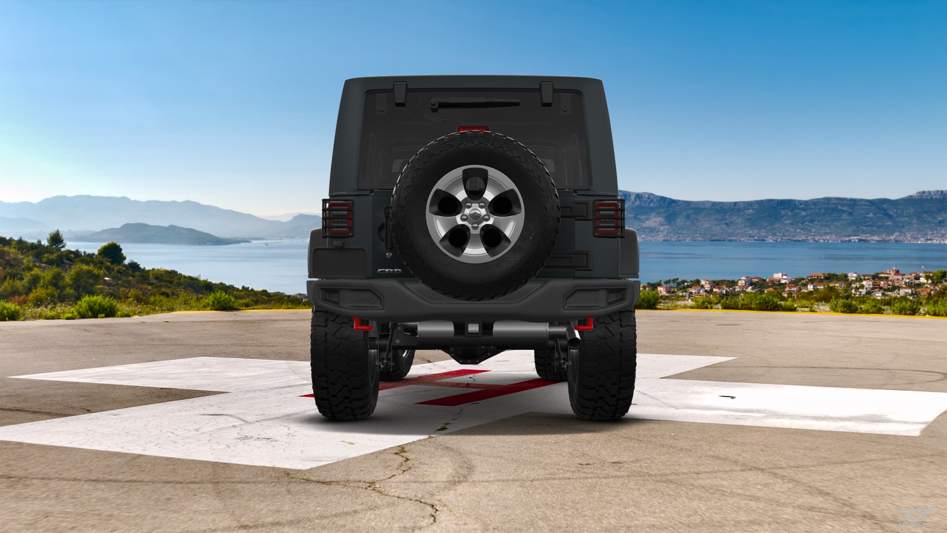 Jeep Wrangler Unlimited JK Rubicon Recon 4 Door SUV 2017 tuning