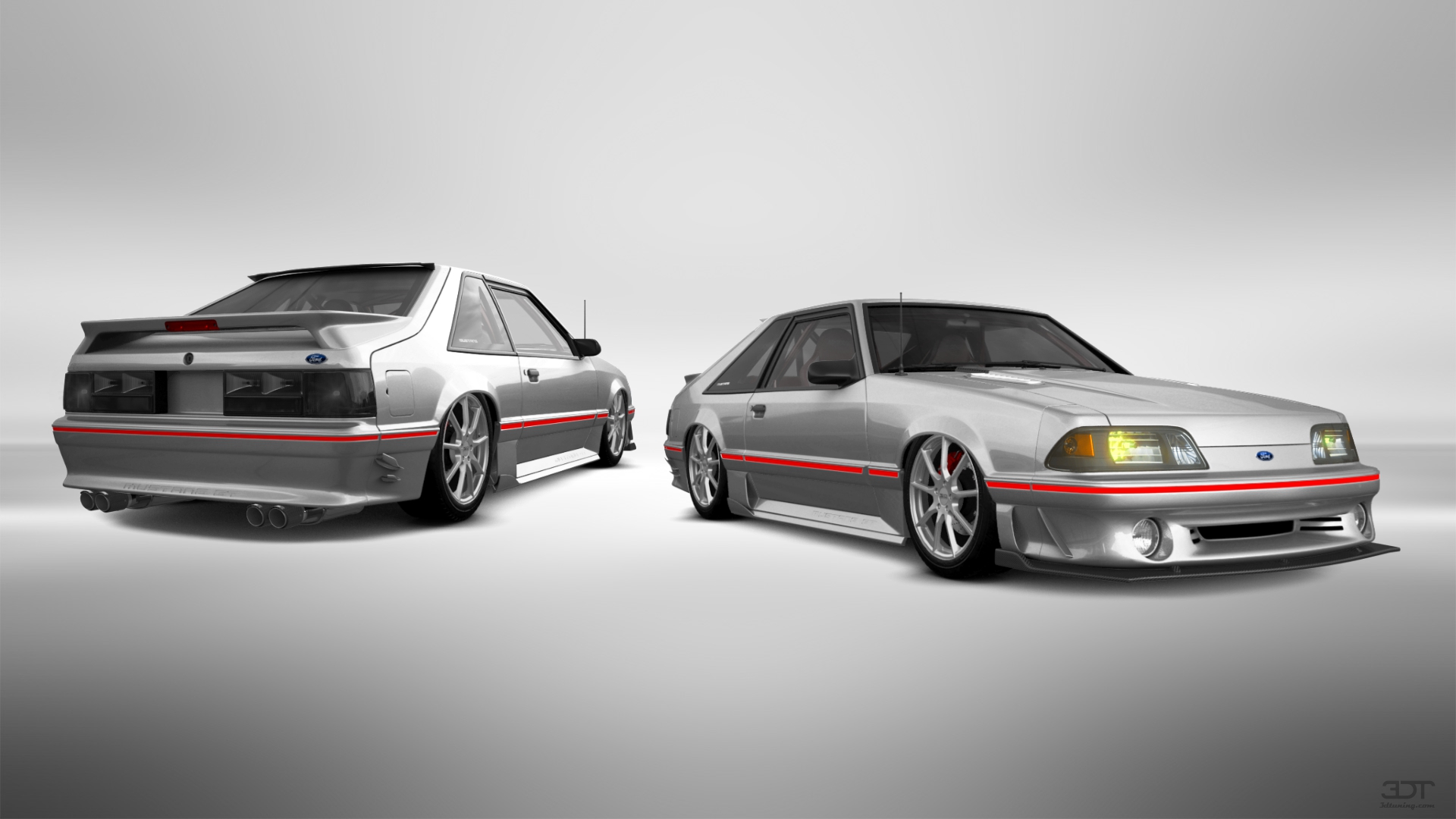 Ford Mustang 3 Door Hatchback 1988 tuning