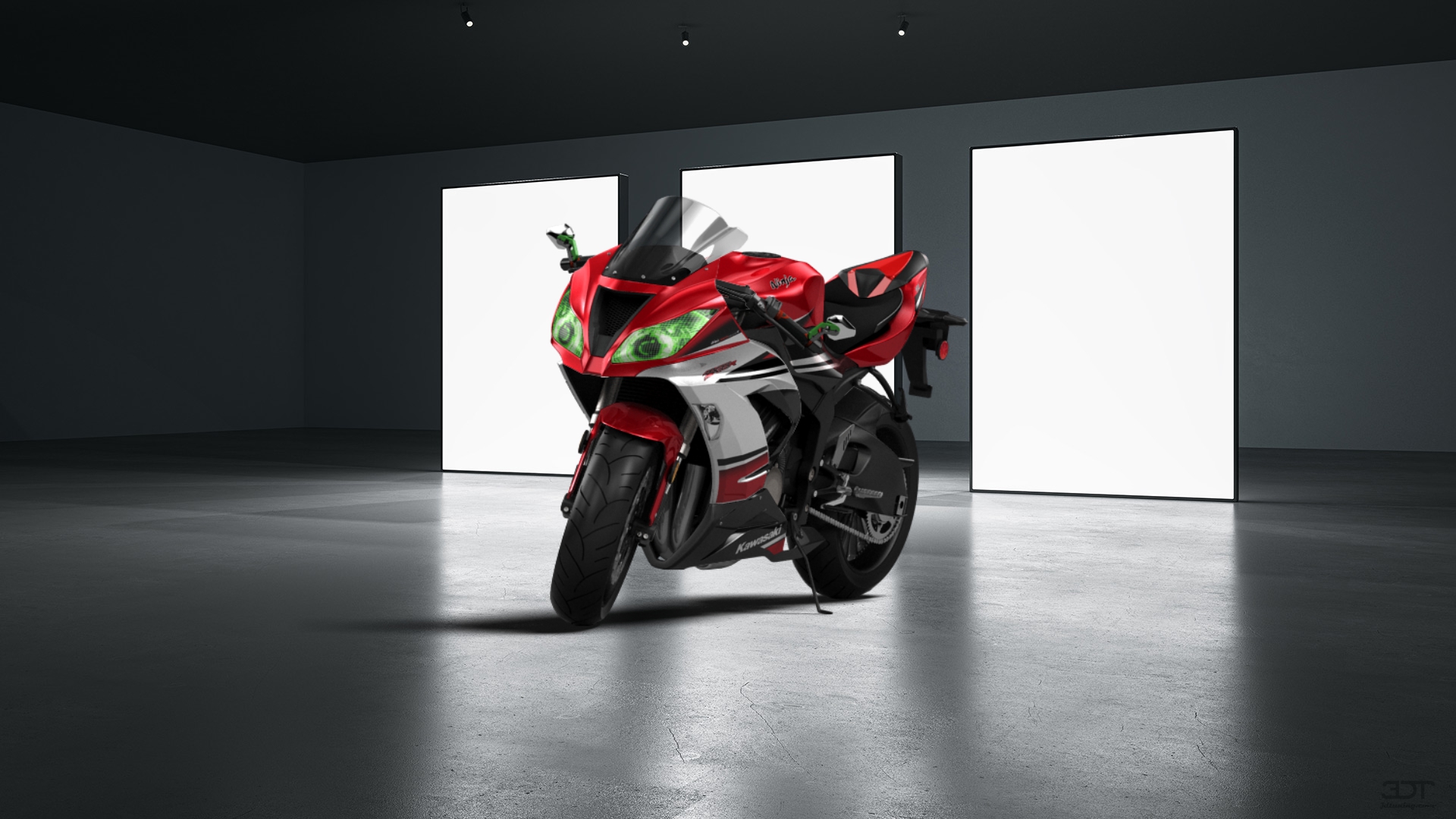 Kawasaki Ninja ZX 6R Sport Bike 2015 tuning
