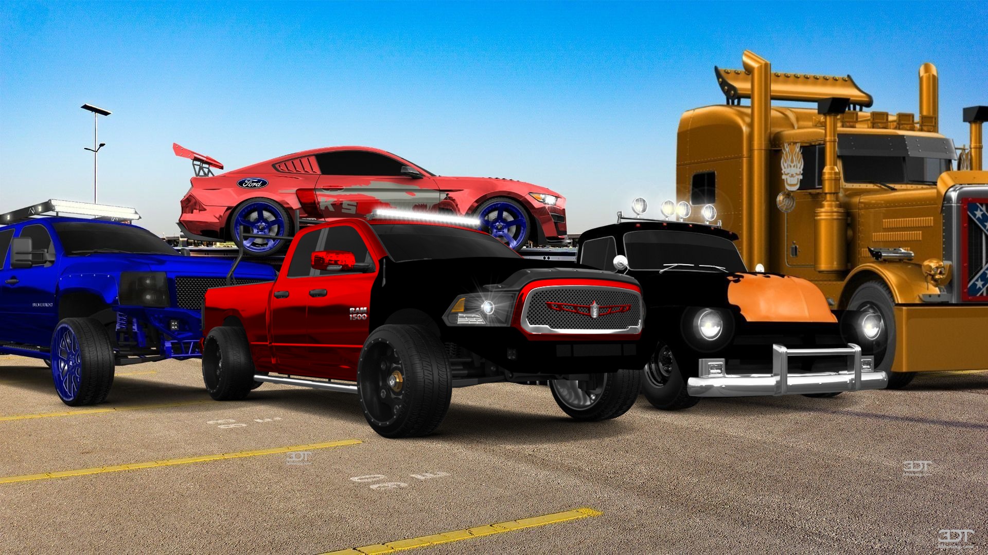 Dodge Ram 1500 Quad-Cab 4 door 2014