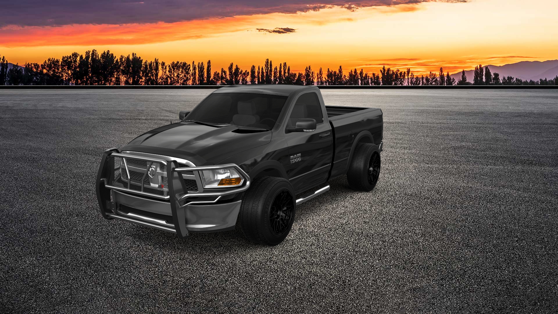 Dodge Ram 1500 6.4' box Regular Cab 2 Door pickup truck 2009
