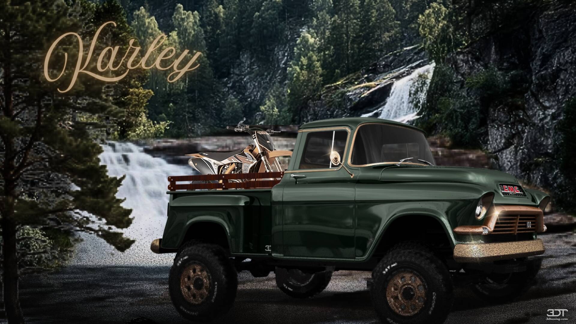 GMC 100 Stepside 2 Door pickup truck 1957