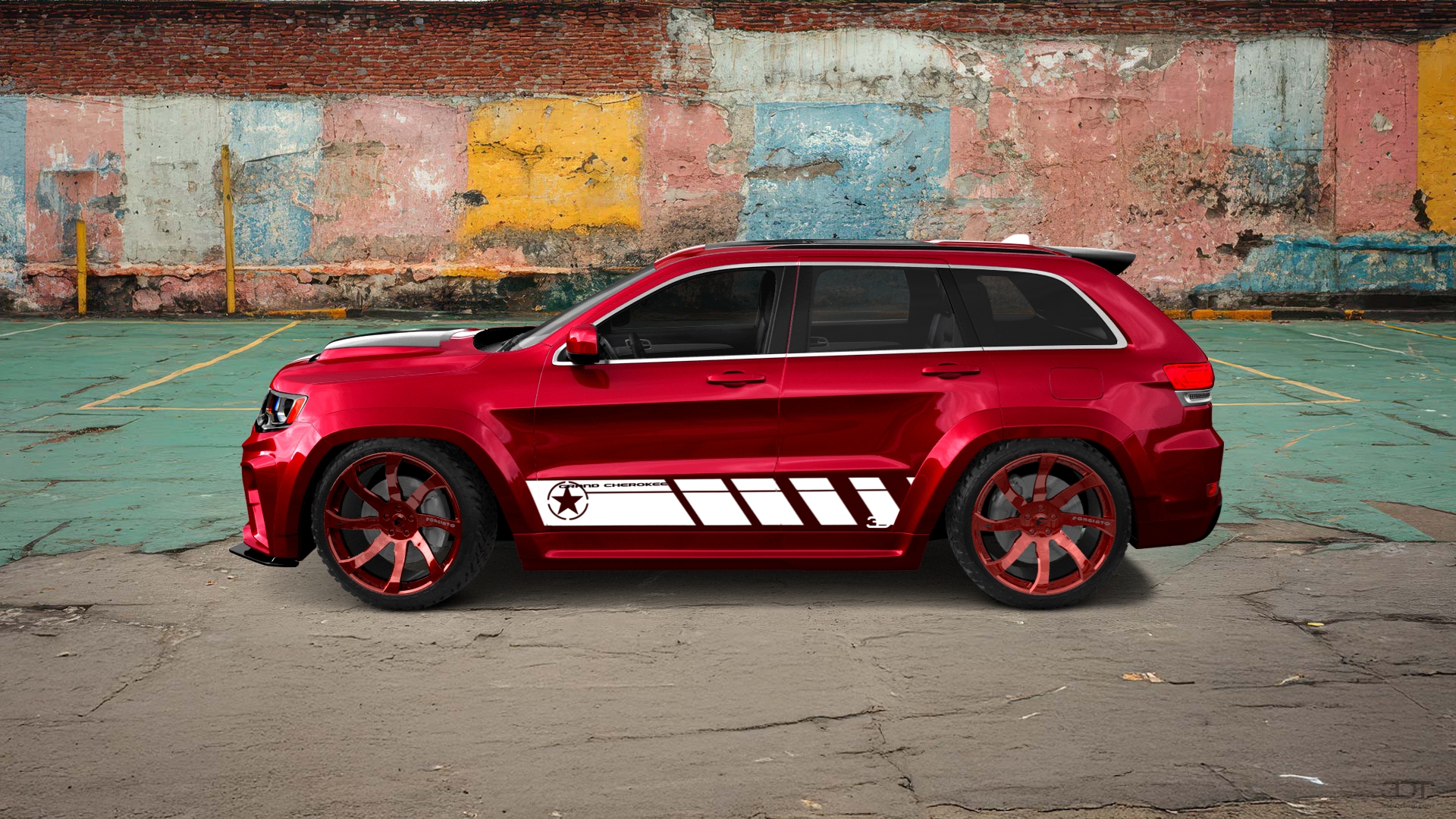 Jeep Grand Cherokee 5 Door SUV 2017 tuning