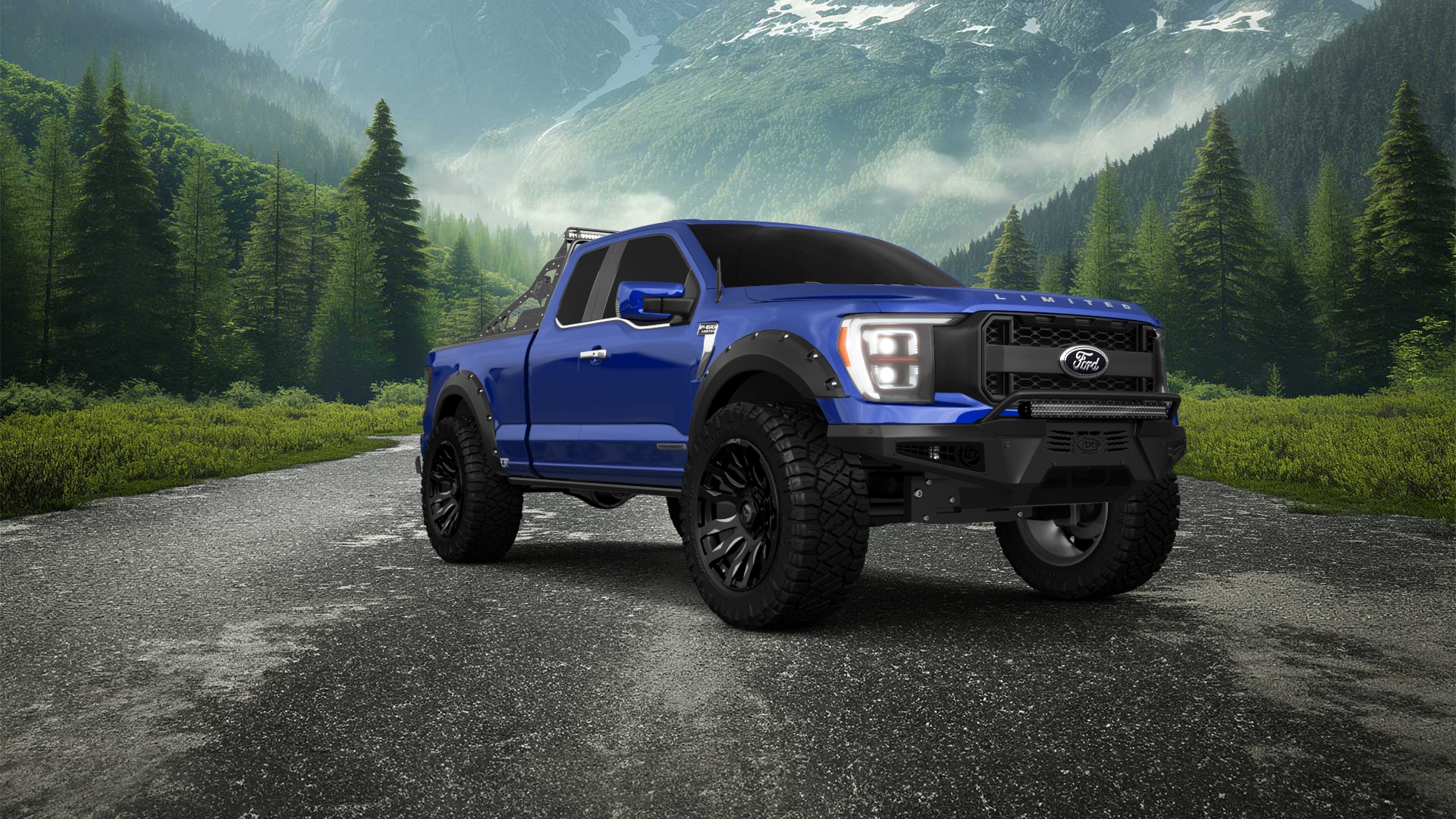 Ford F-150 Double Cab Pickup Truck 2021