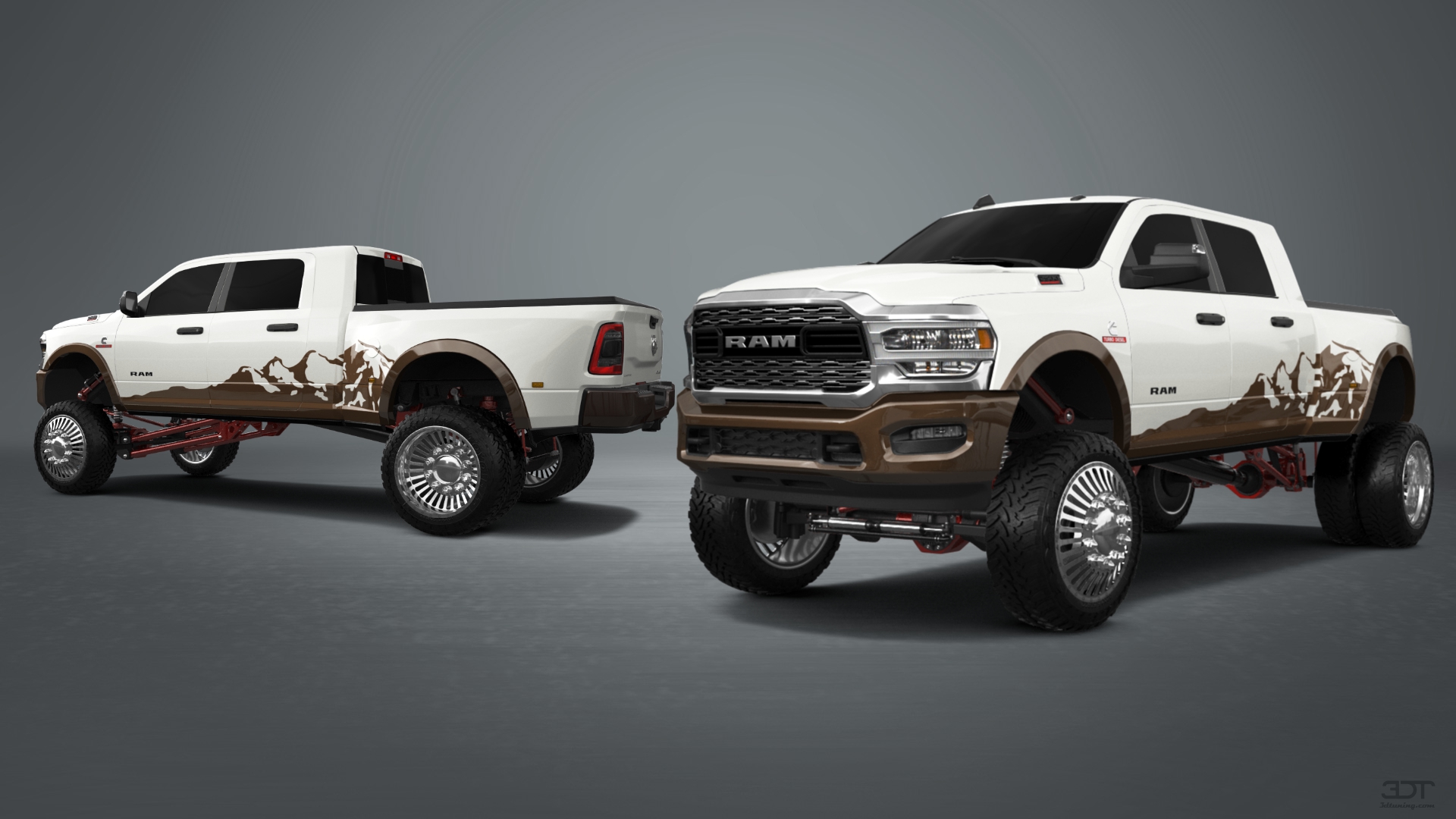 Dodge Ram 3500 4 Door pickup truck 2020 tuning
