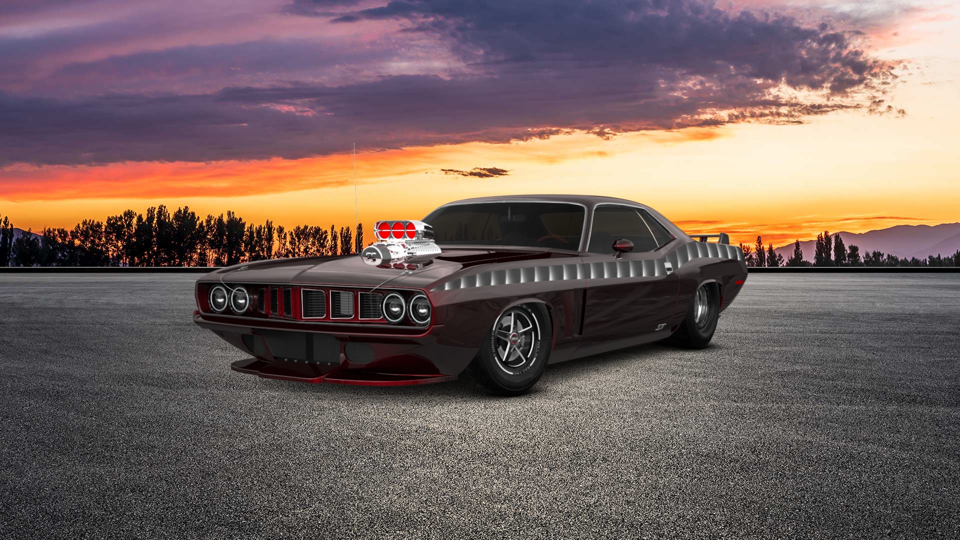 Plymouth Barracuda 2 Door Hardtop 1970 tuning