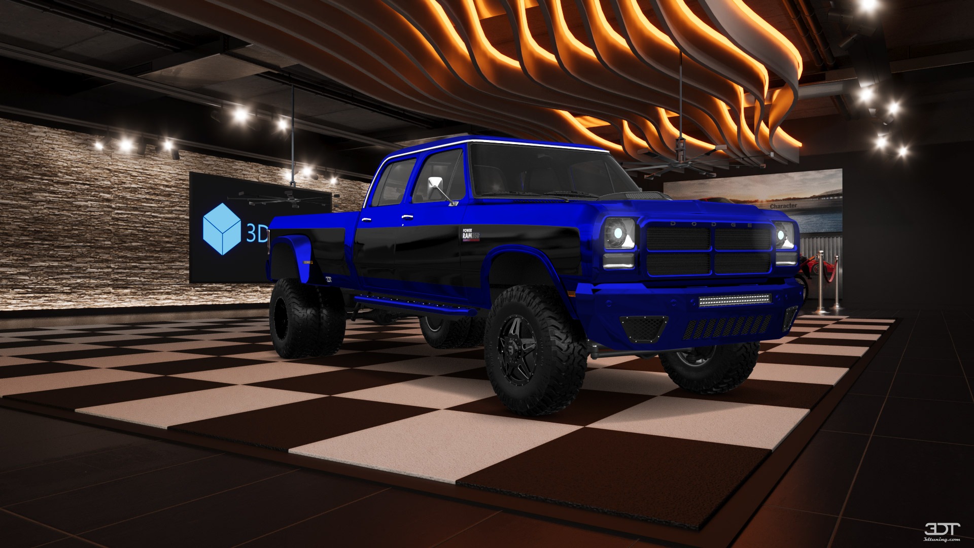 Dodge Ram 350 4 Door pickup truck 1991