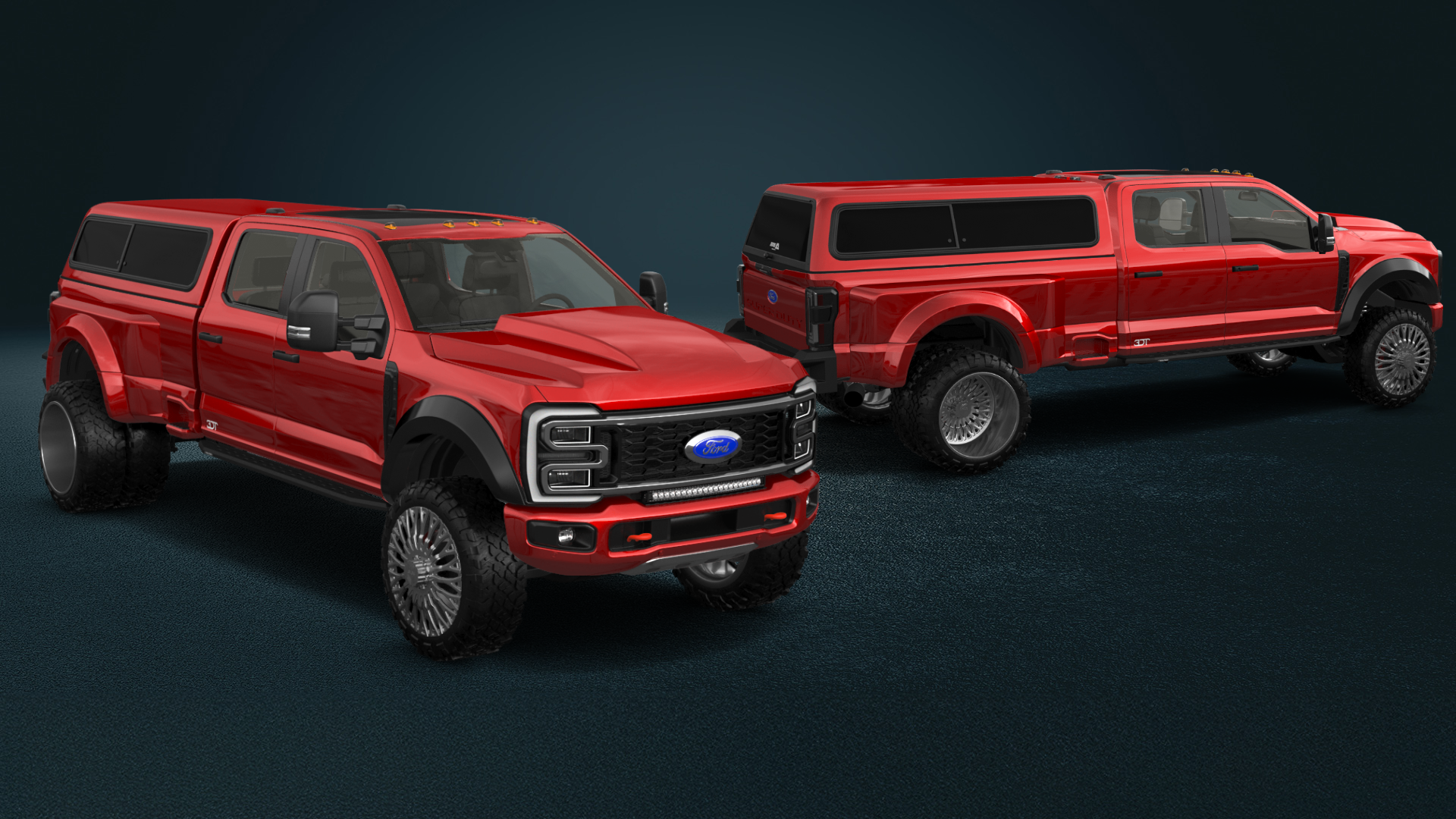 Ford F-350 DRW Crew Cab 4 Door pickup truck 2023 tuning