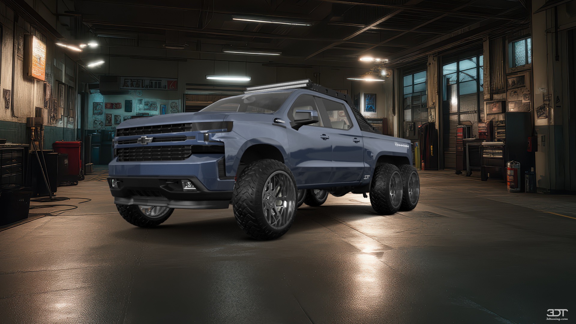 Chevrolet Silverado Hennessey Goliath 6X6 Truck 2020 tuning