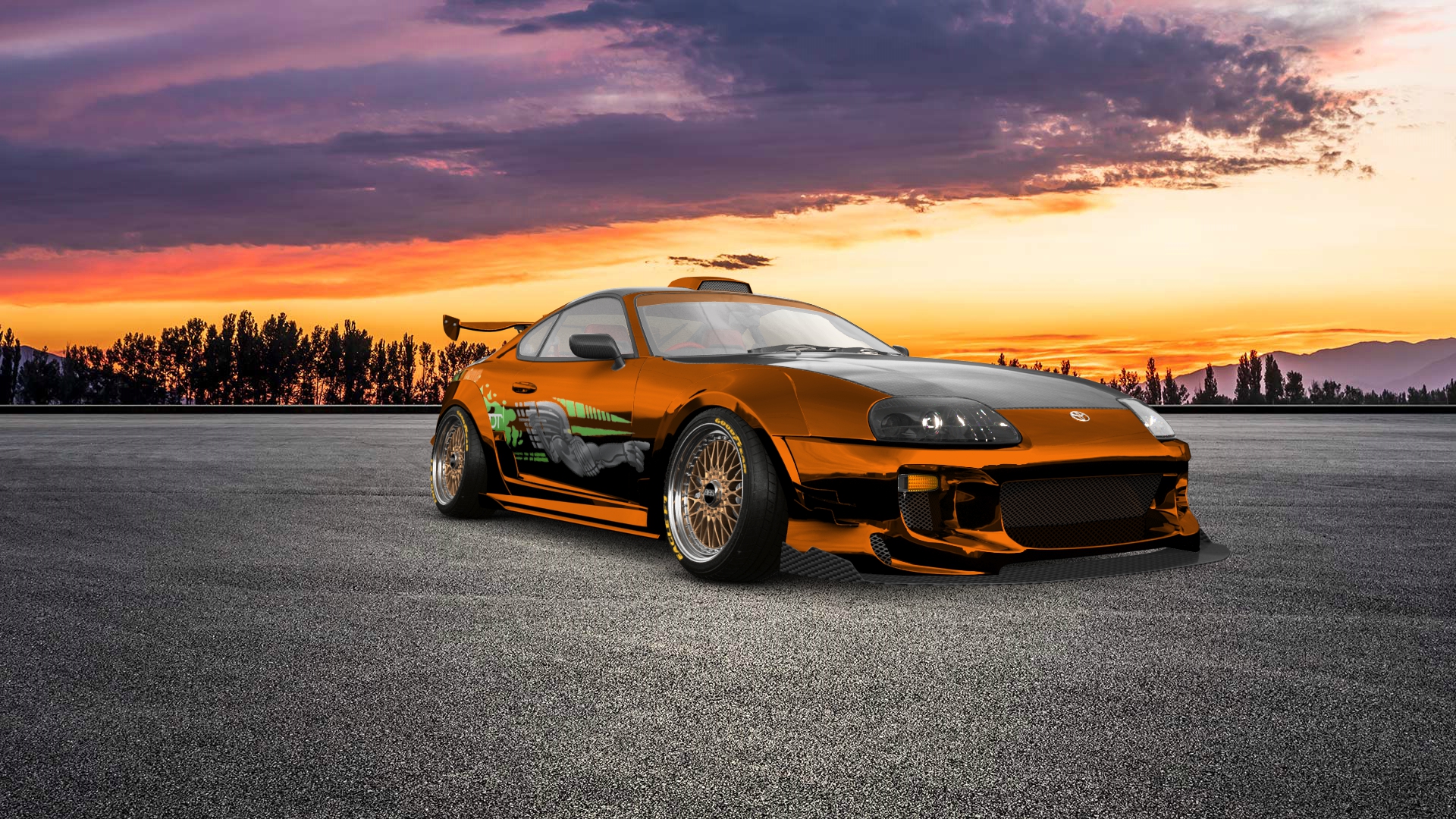 Toyota Supra 2 Door Coupe 2000 tuning