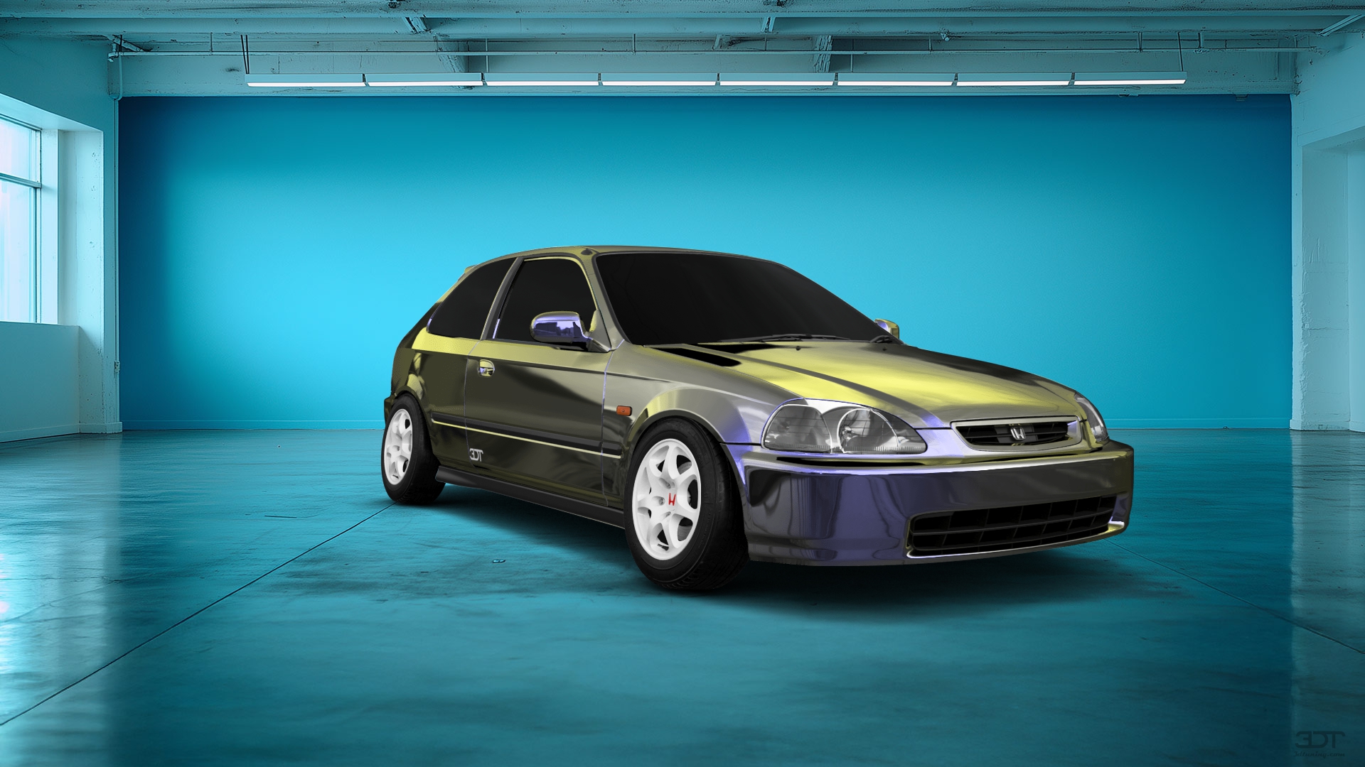 Honda Civic 3 Door Hatchback 1997 tuning