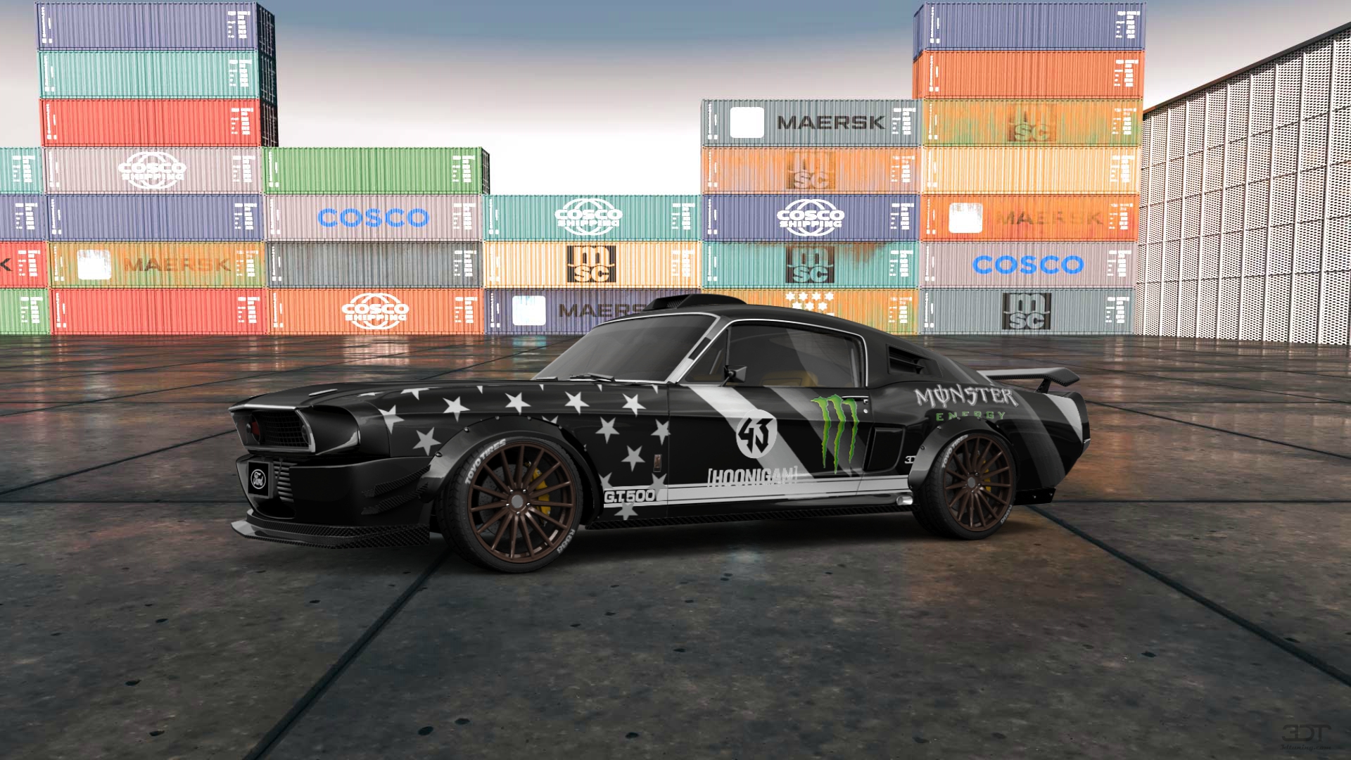 Mustang GT500 2 Door Coupe 1968