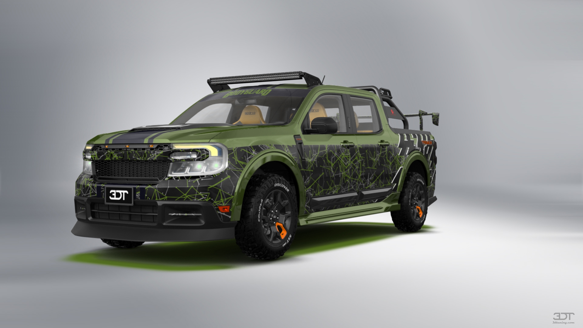 Ford Maverick 4 Door pickup truck 2022 tuning