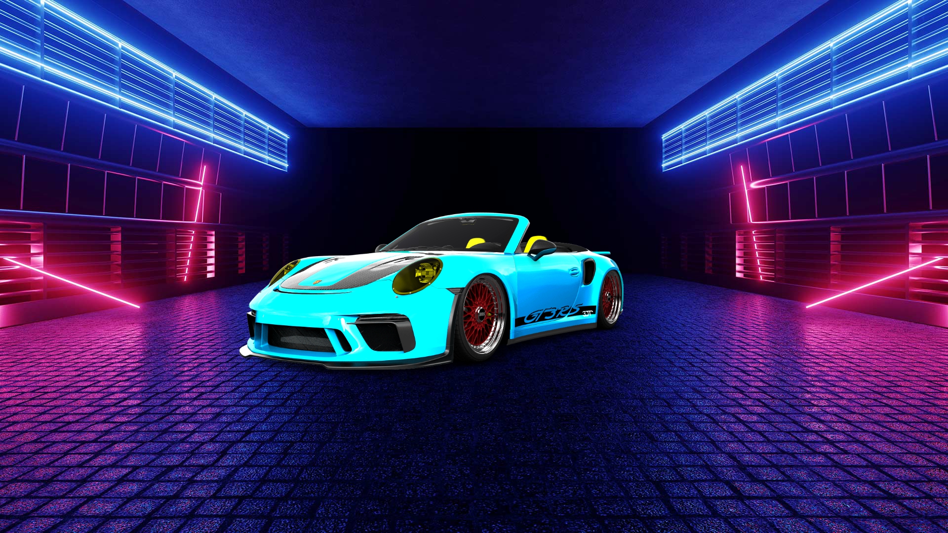 Porsche 911 Turbo S 2 Door Convertible 2014 tuning