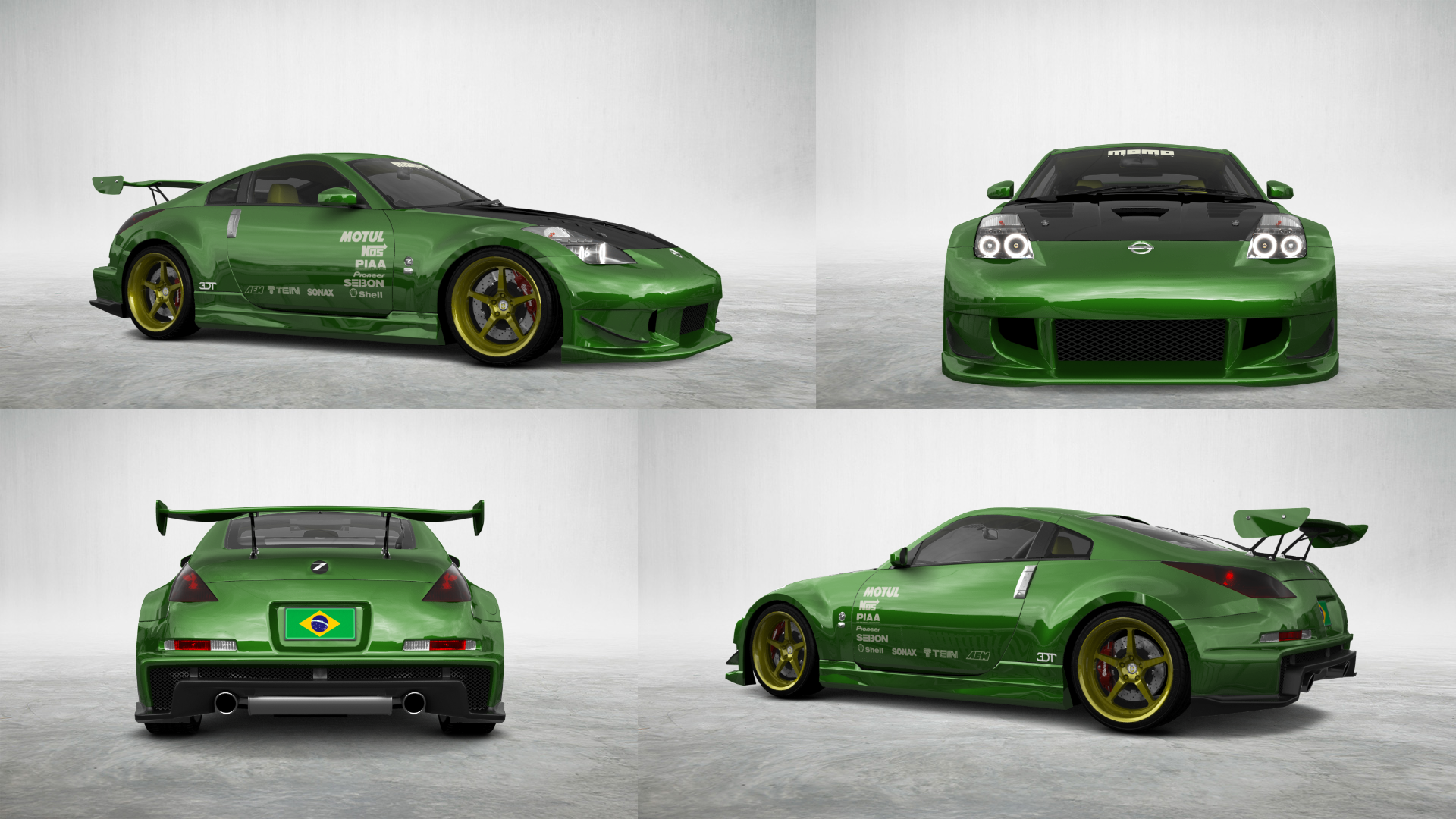 Nissan 350Z 2 Door Coupe 2002 tuning