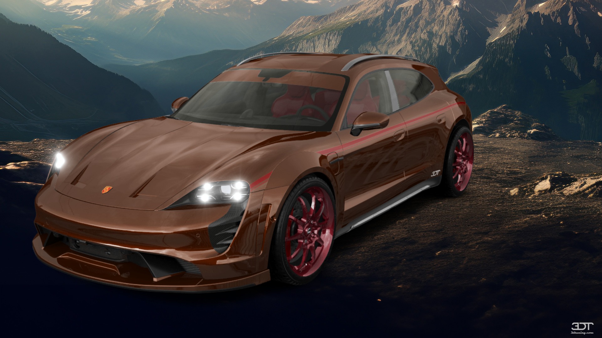 Porsche Taycan Sport Turismo Shooting Brake 2019 tuning