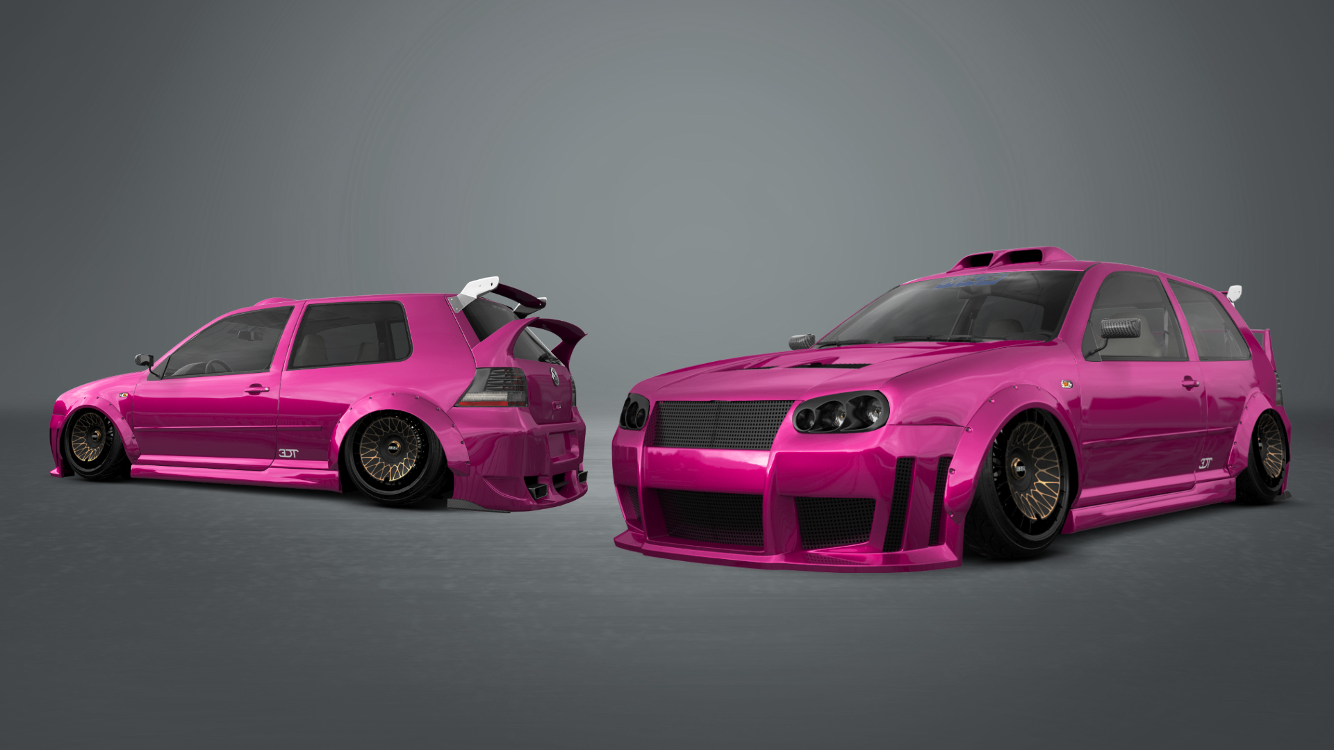 Volkswagen Golf 4 (mk4) 3 Door Hatchback 1997 tuning