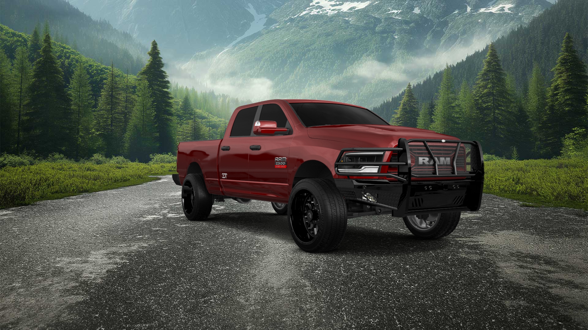 Dodge Ram 2500 4 Door Truck 2014