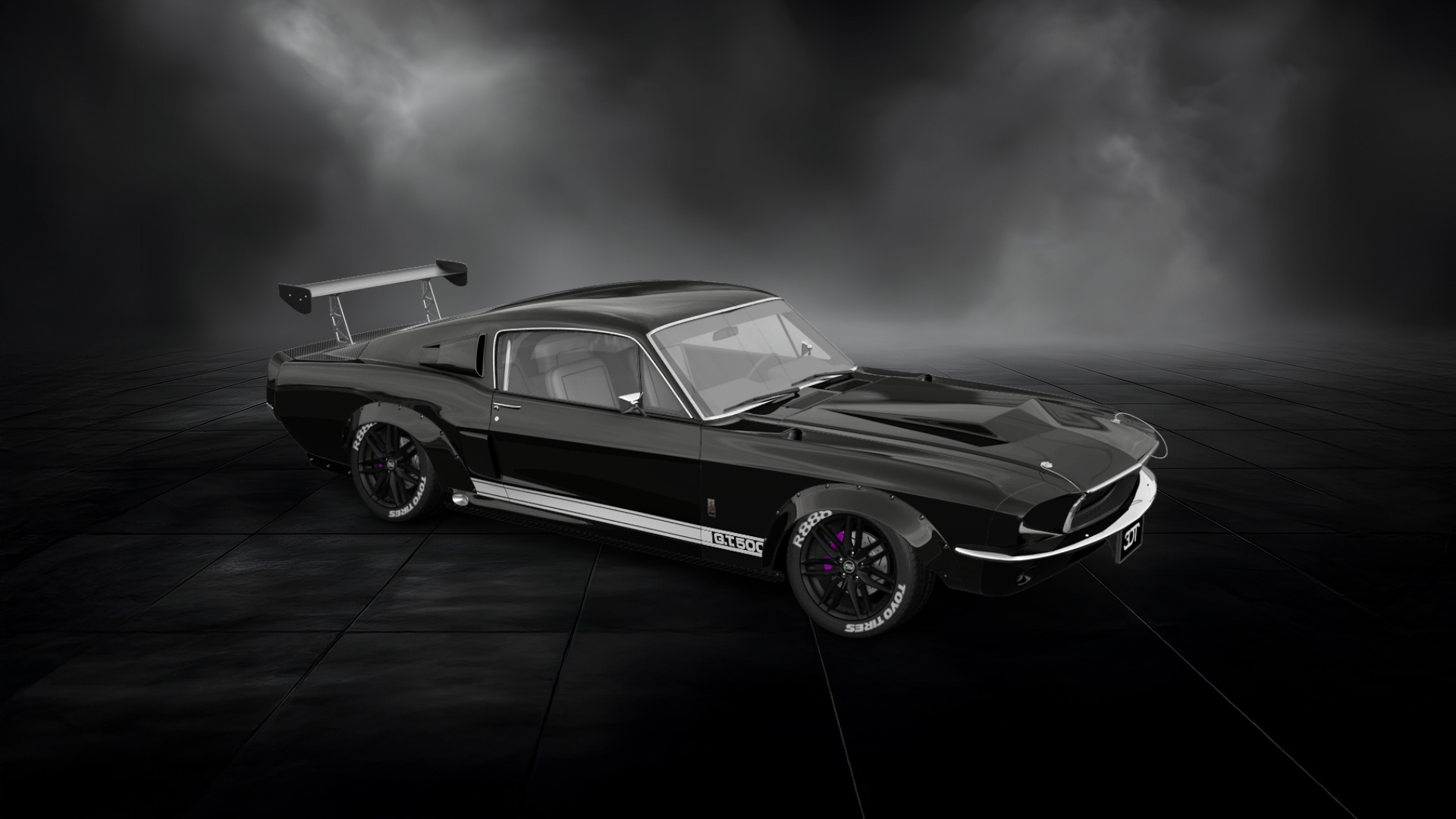 Mustang GT500 2 Door Coupe 1968 tuning