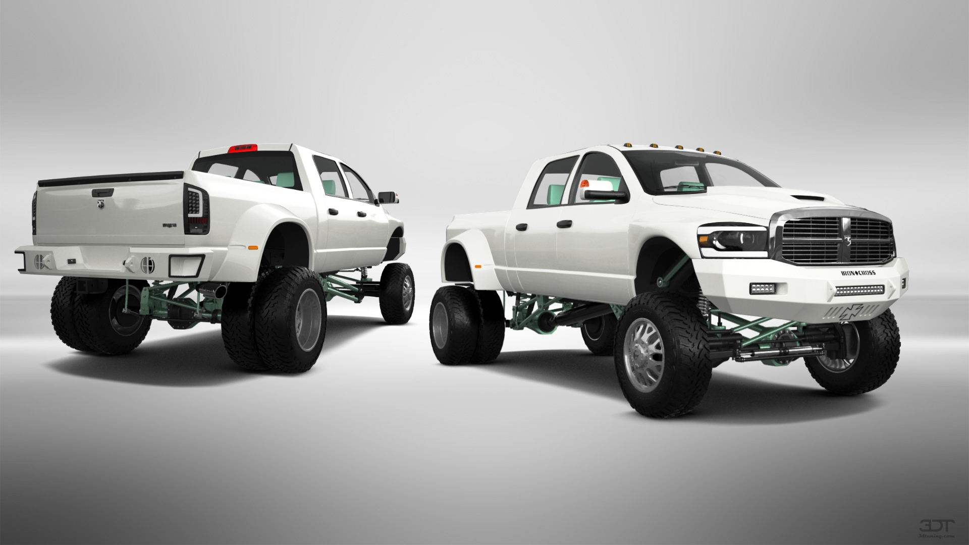 Dodge Ram 3500 Dually 4 Door pickup truck 2007 tuning