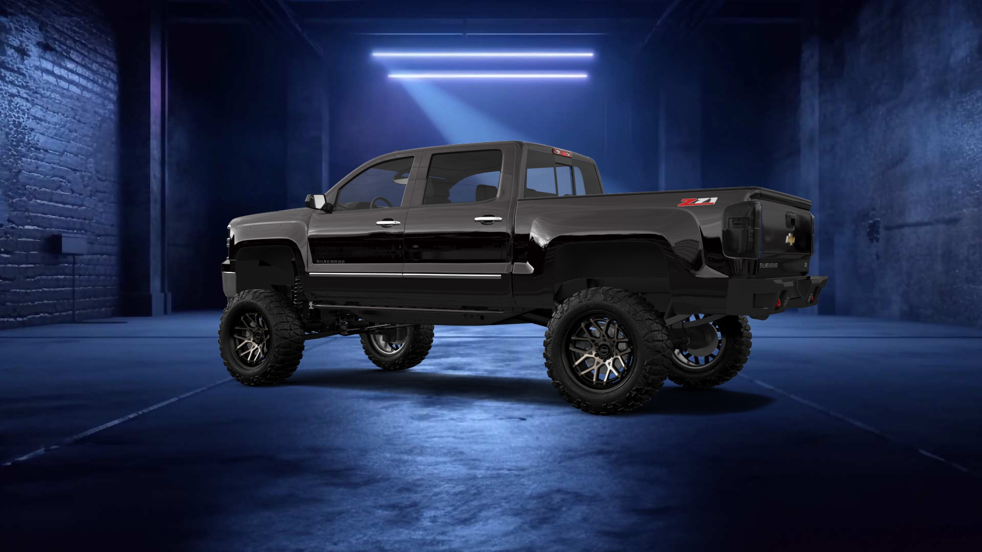 Chevrolet Silverado 1500 4 Door pickup truck 2014 tuning