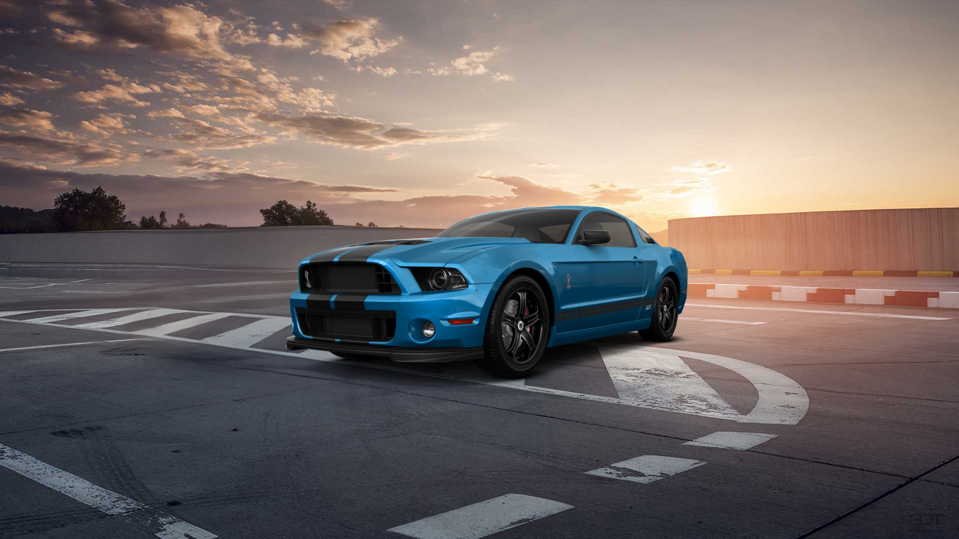gt500 blue