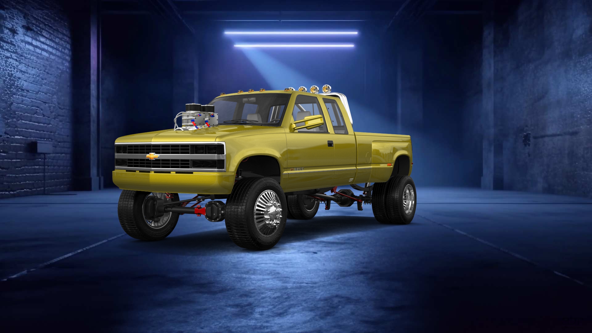 Chevrolet K3500 Extended Cab Pickup Truck 1988 tuning