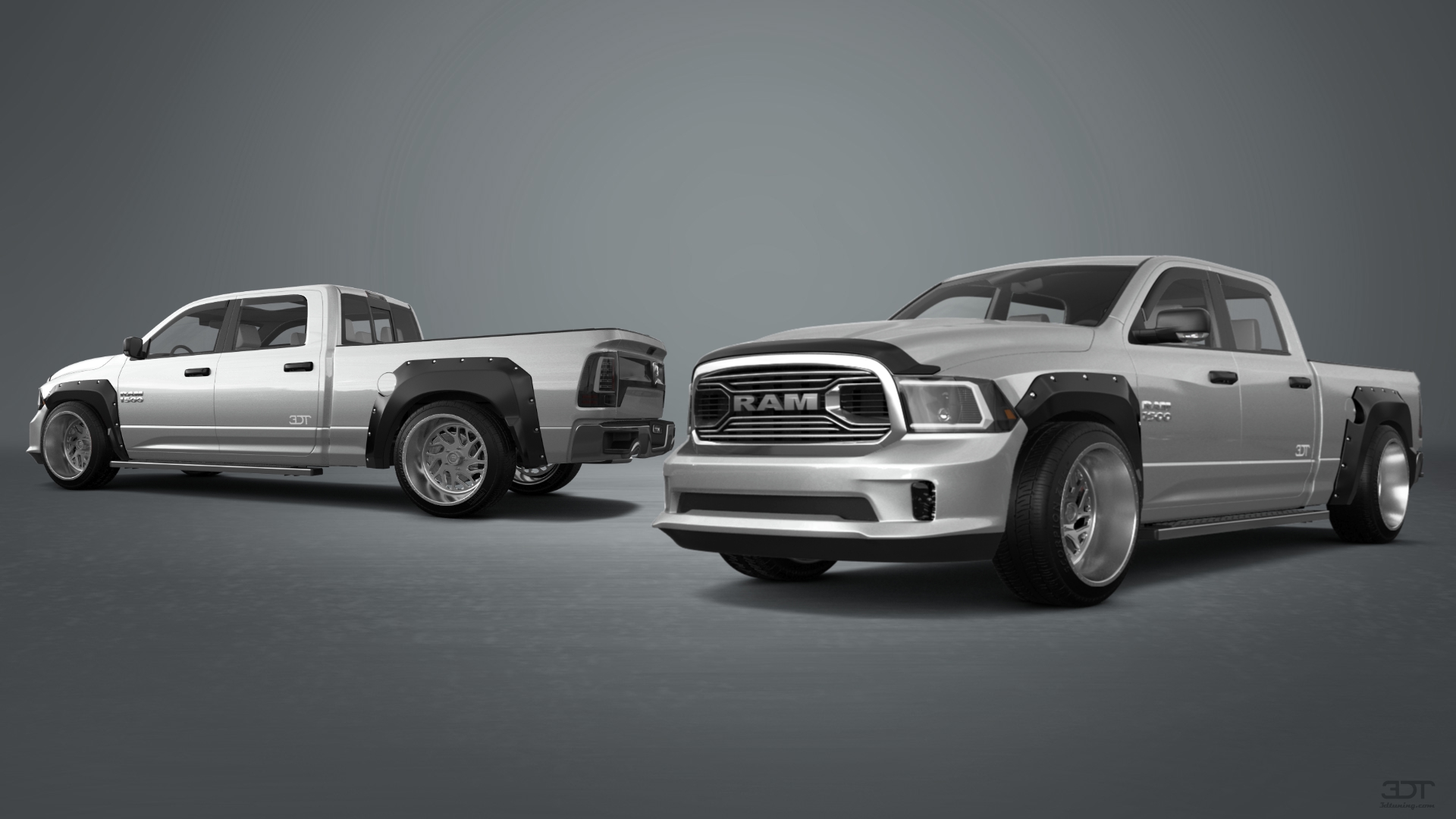 Dodge Ram 1500 6.4 ft box 4 Door pickup truck 2013 tuning