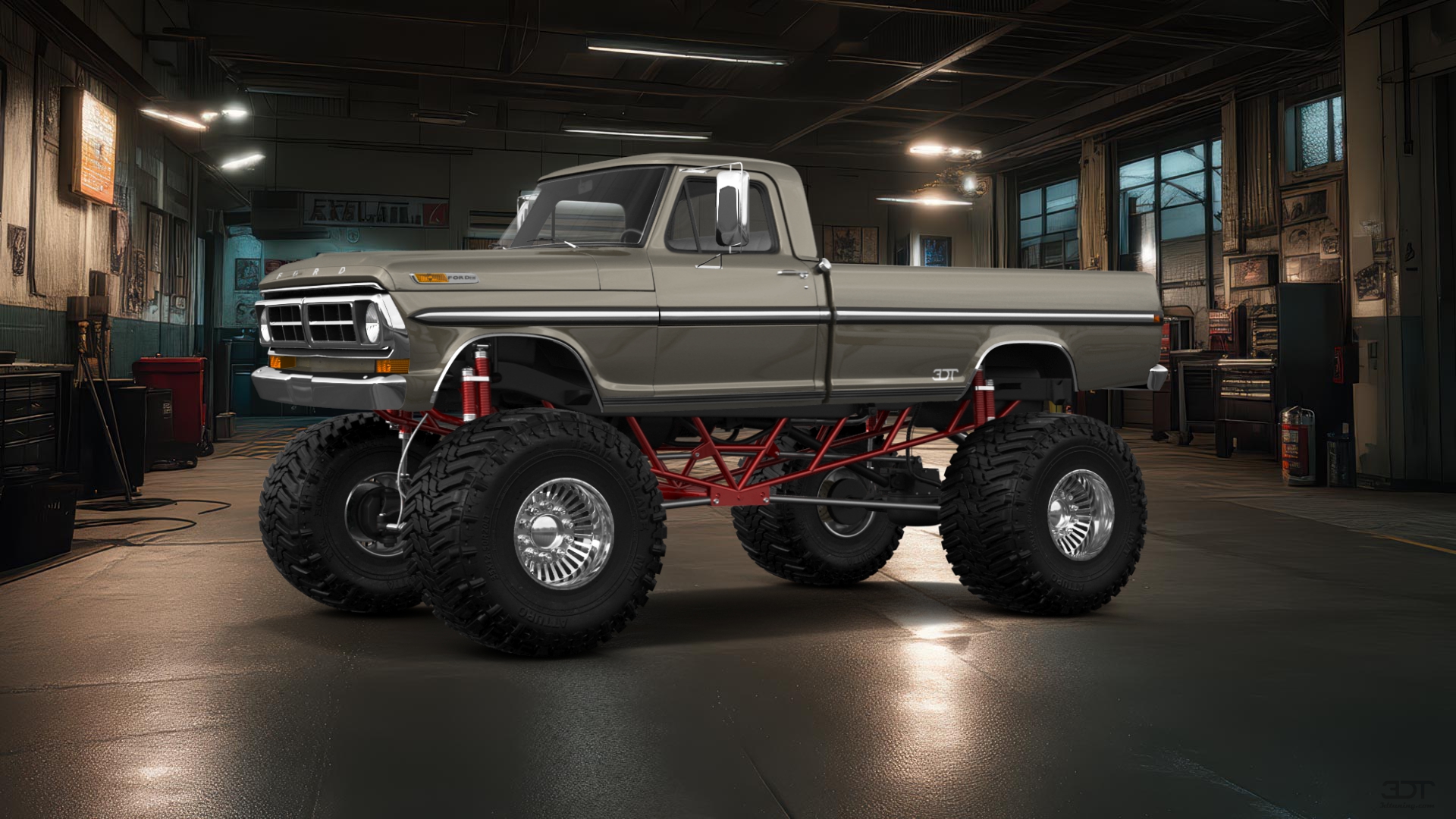Ford F-250 2 Door pickup truck 1971