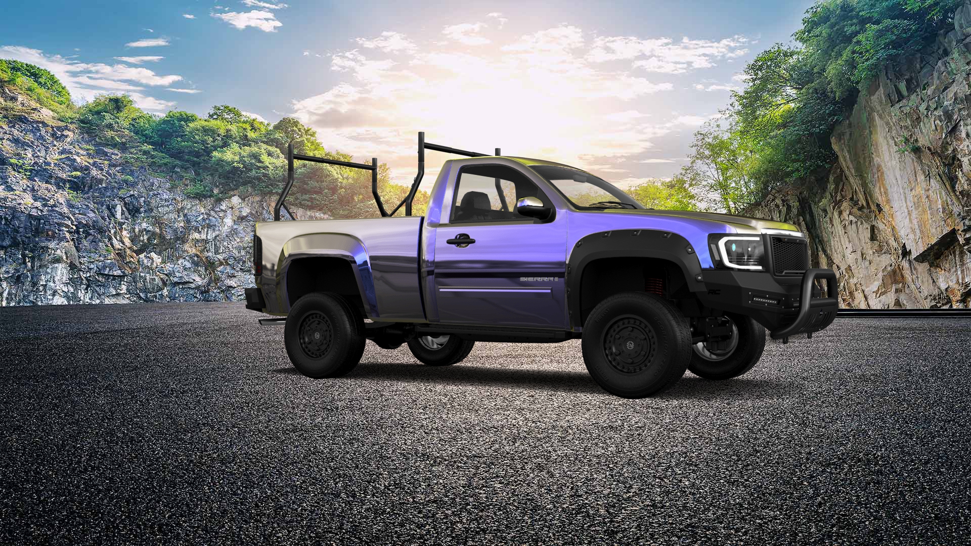 GMC Sierra 1500 Regular Cab 6.6 box 2 Door truck 2007