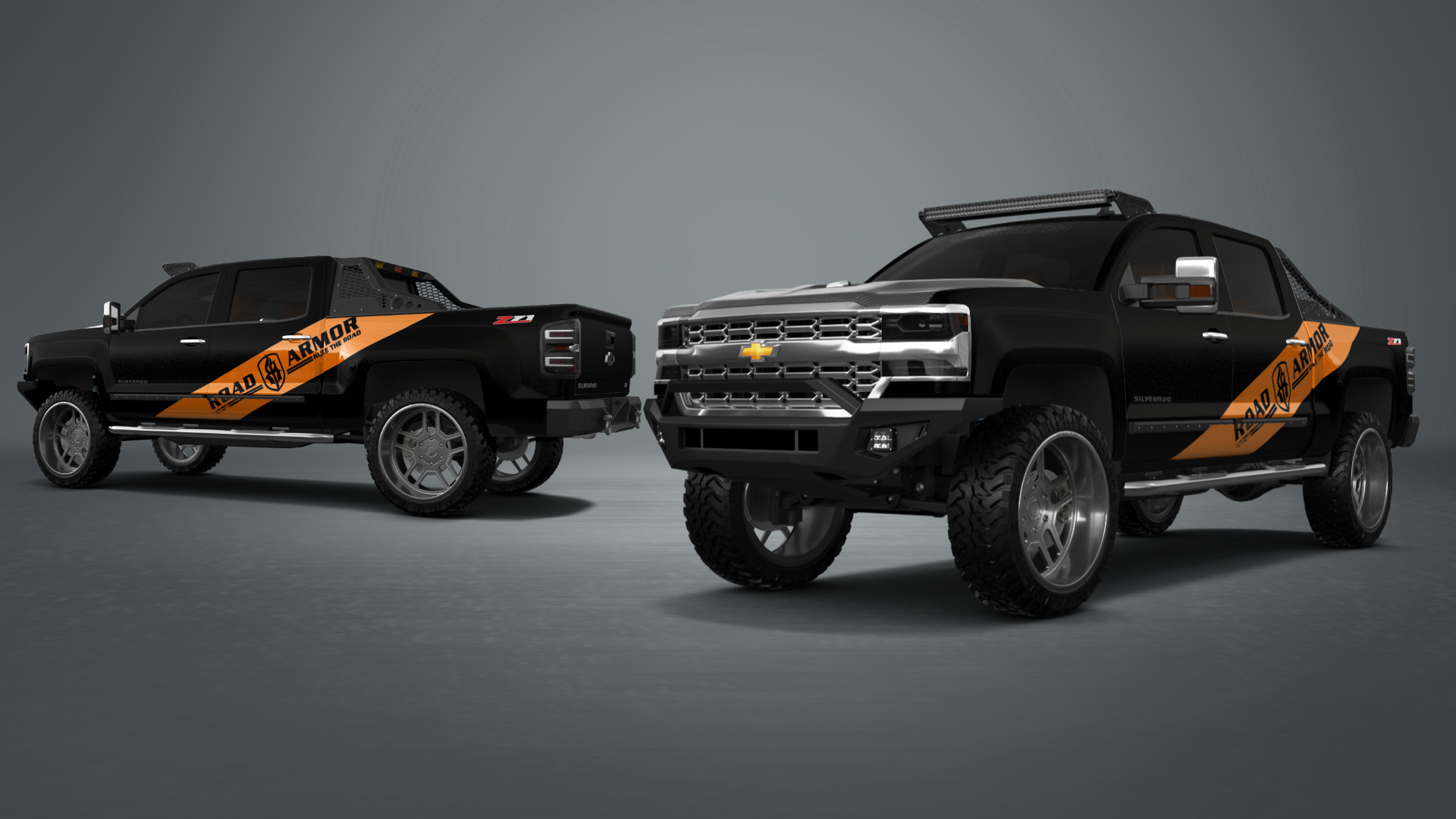 Chevrolet Silverado 1500 4 Door pickup truck 2016 tuning