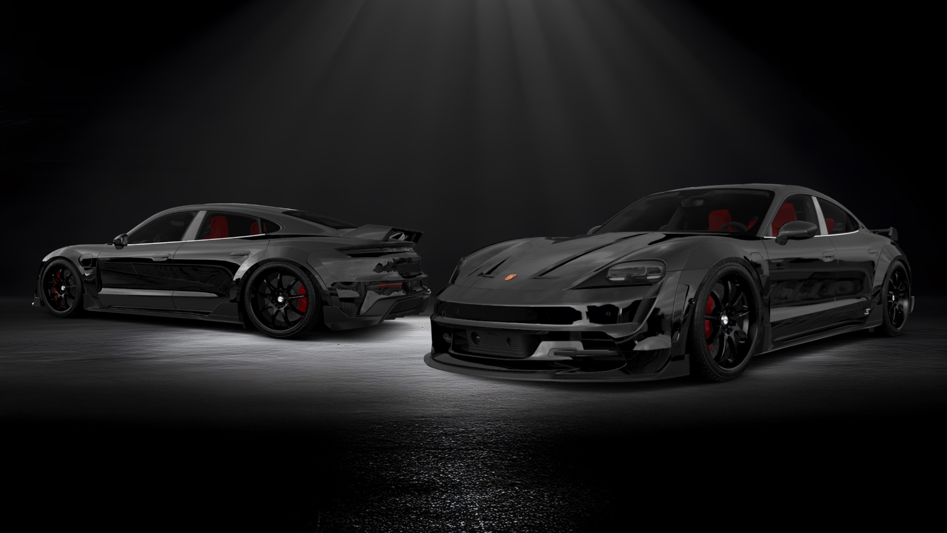 Porsche Taycan 4 Door Saloon 2019 tuning