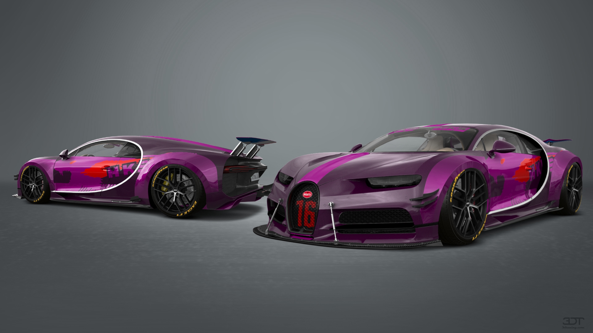 Bugatti Chiron 2 Door Coupe 2016 tuning