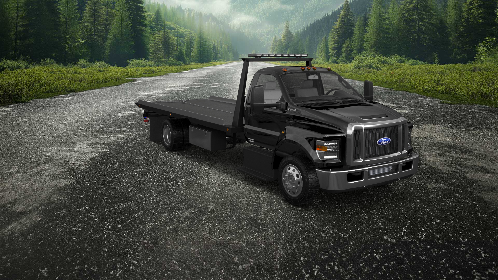 Ford F-650 Tow Truck Pickup 2016
