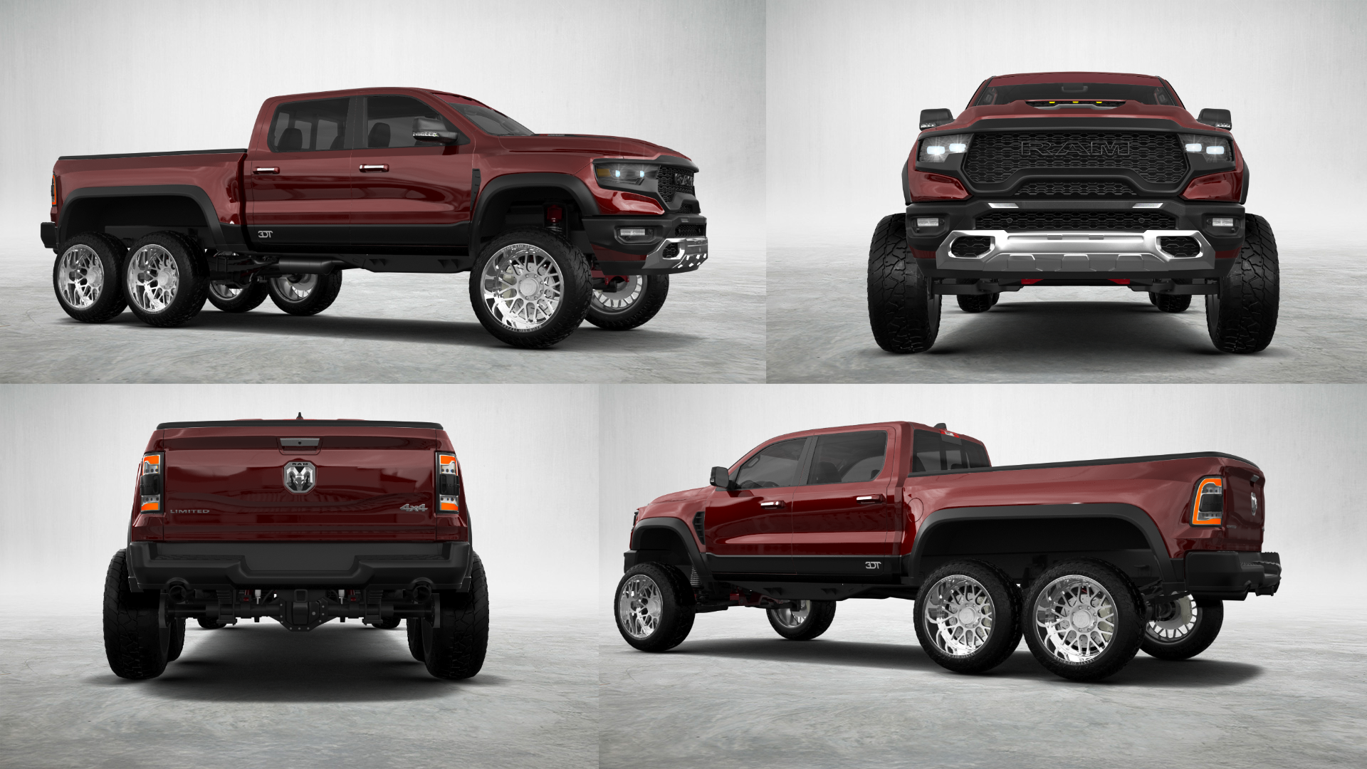 Dodge Ram Hennessey Mammoth 6X6 Truck 2021 tuning