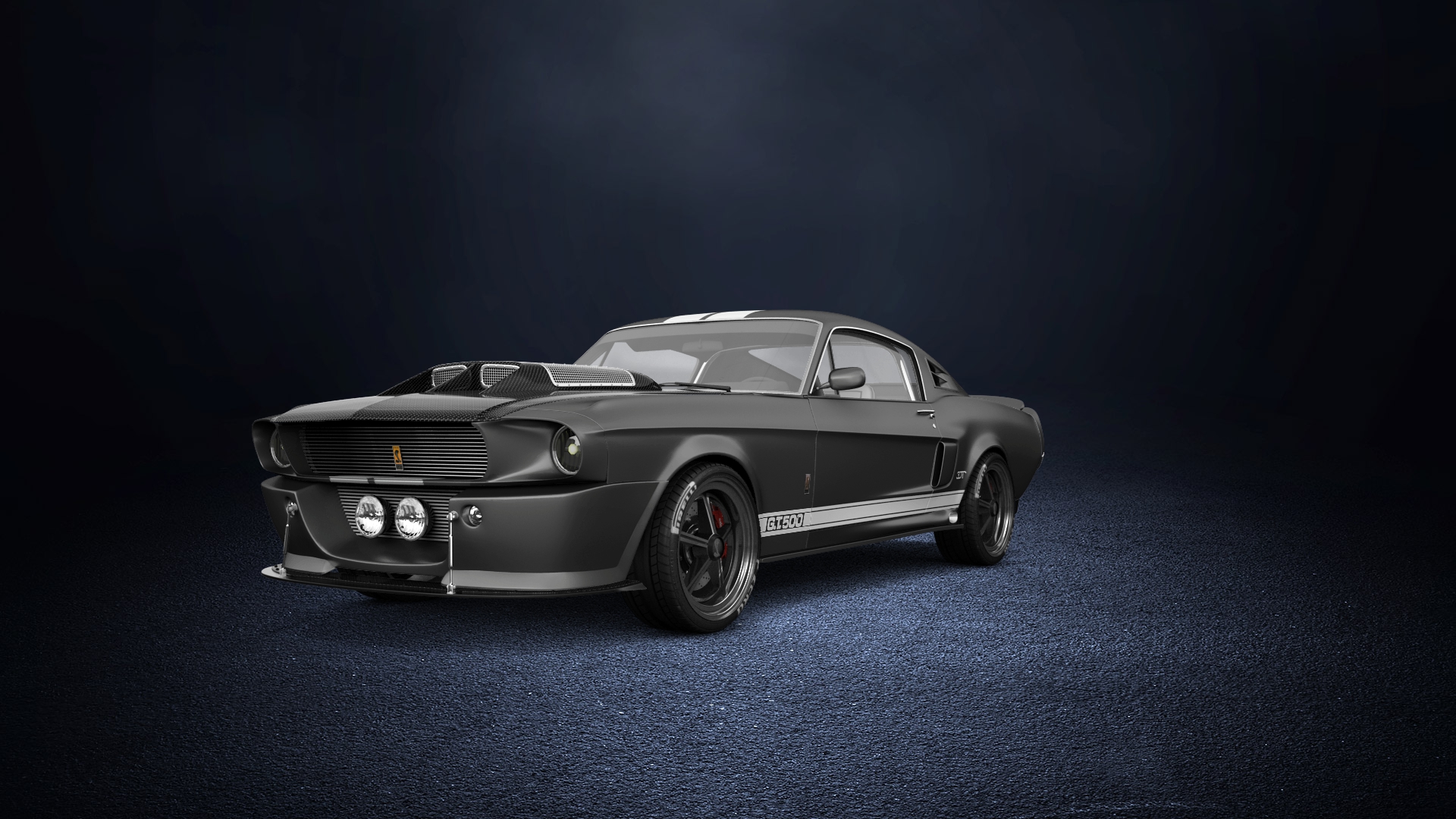 Mustang GT500 2 Door Coupe 1968