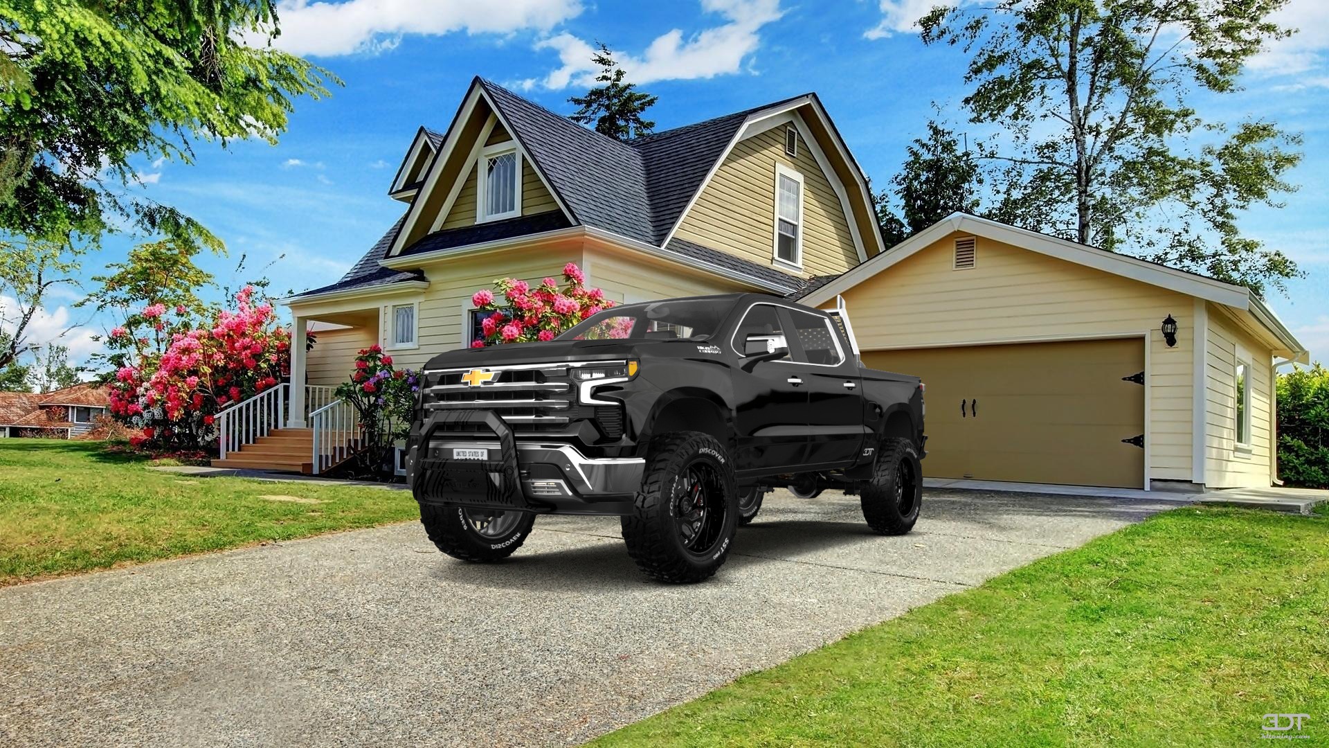 Chevrolet Silverado 1500 Crew Cab 5.8 ft box 4 Door pickup truck 2023