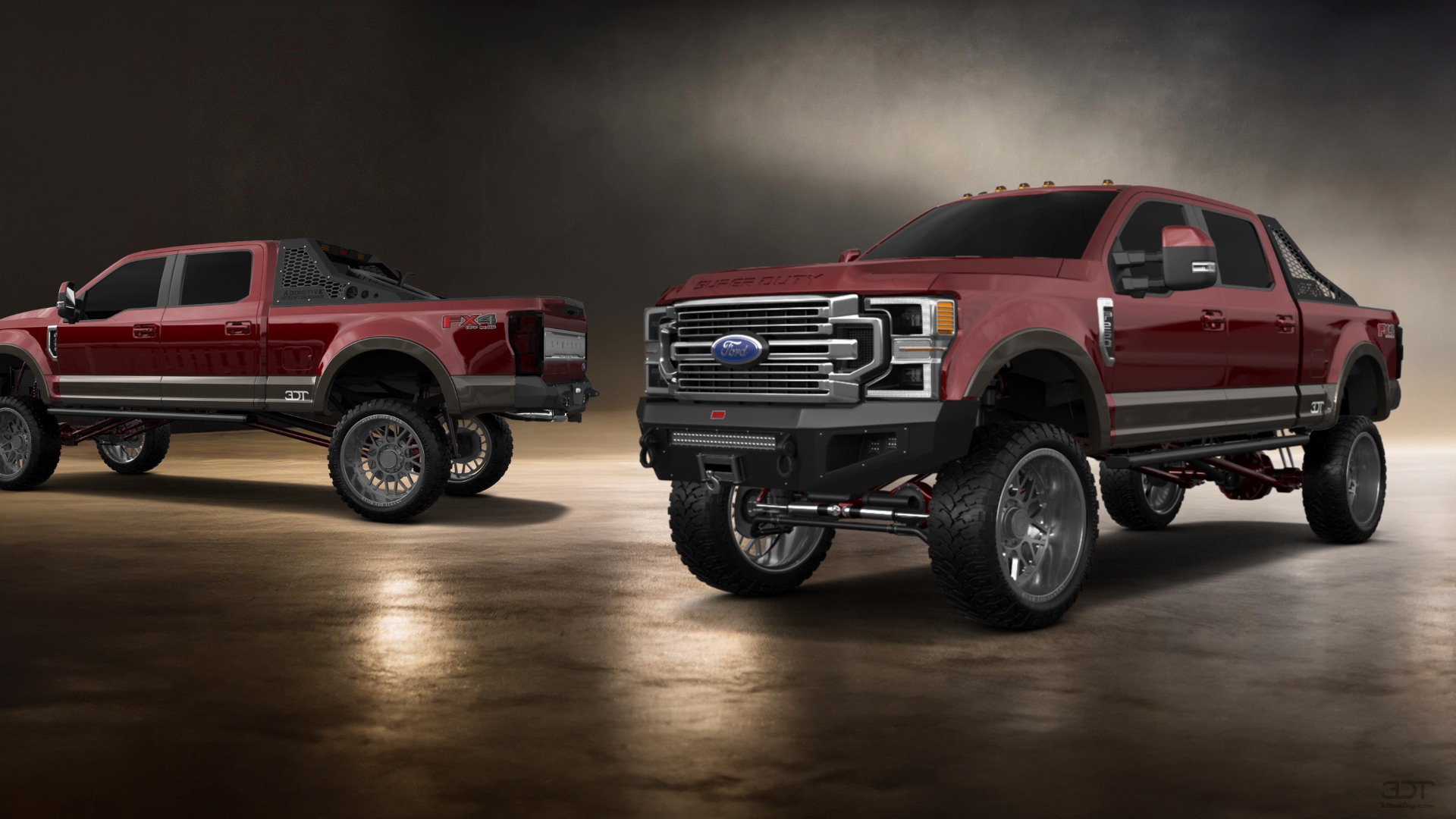 Ford F-250 4 Door pickup truck 2021 tuning