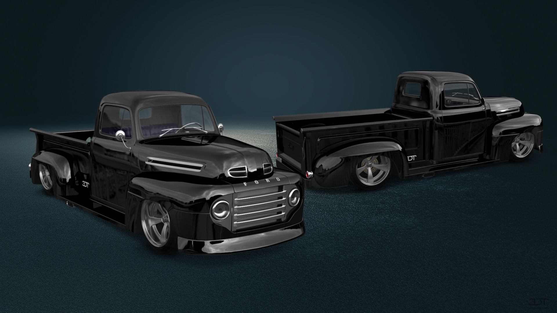 Ford F1 2 Door pickup truck 1949